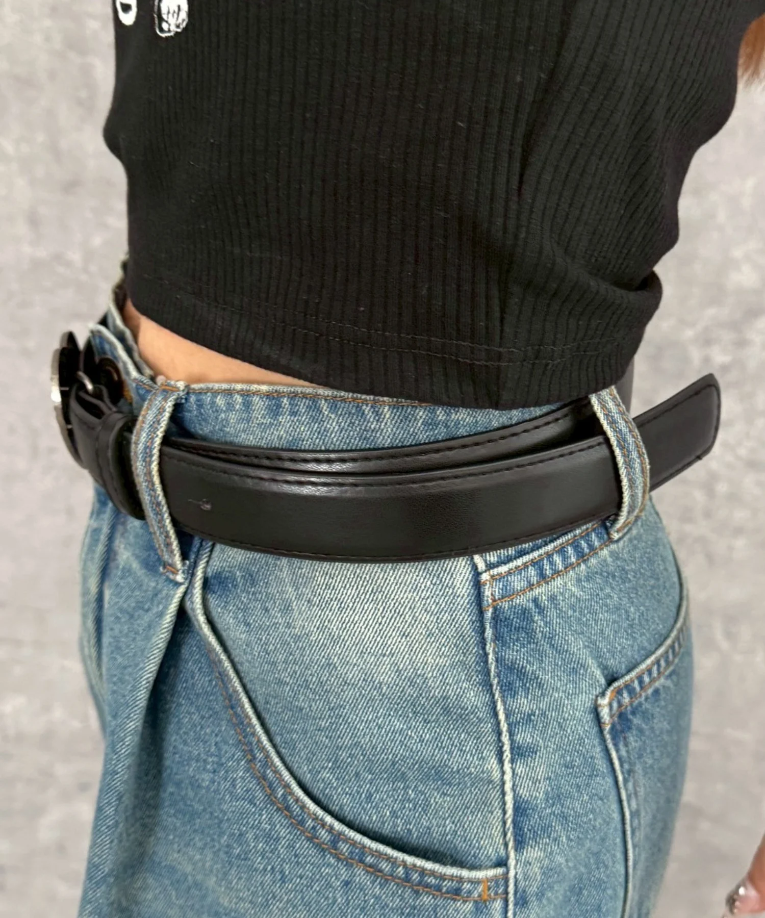 Lモチーフバックルベルト - Image 3