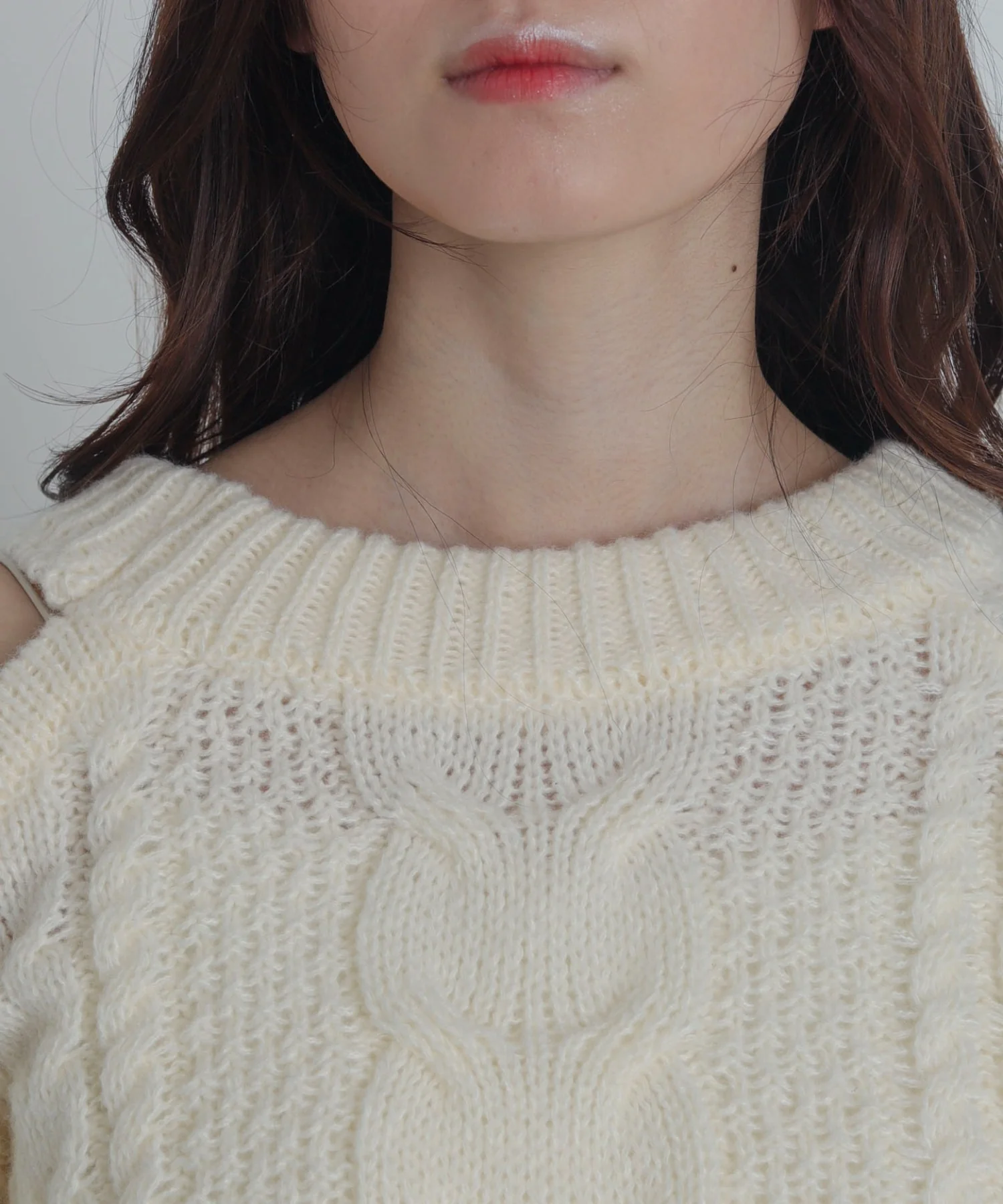 ショルダーケーブルニット - Image 5