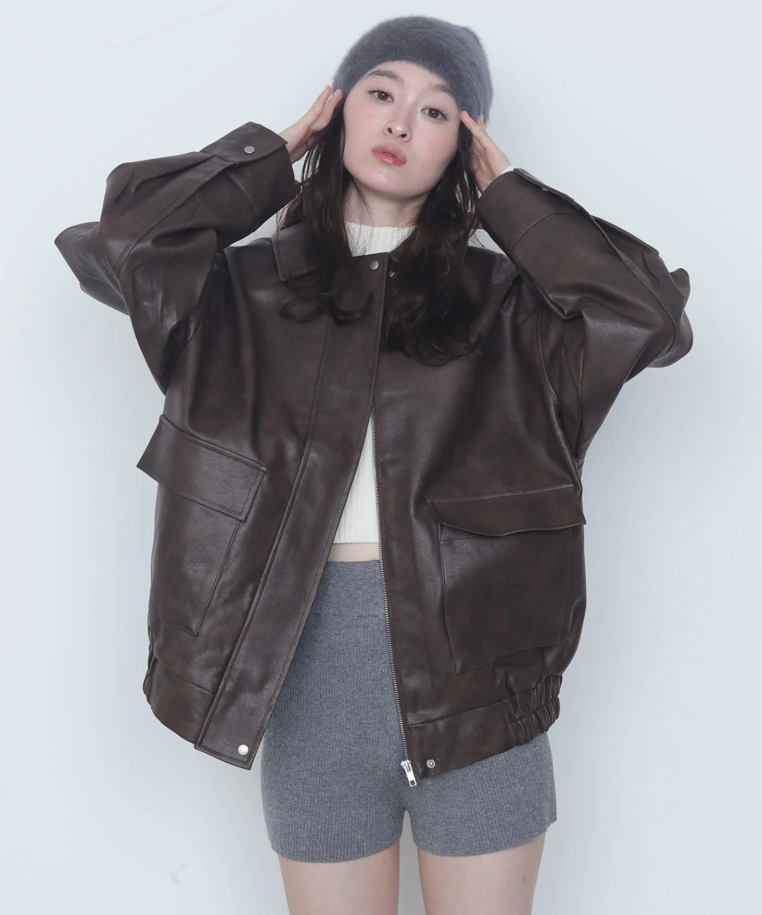 PUステンカラ⁻ブルゾン - Image 11
