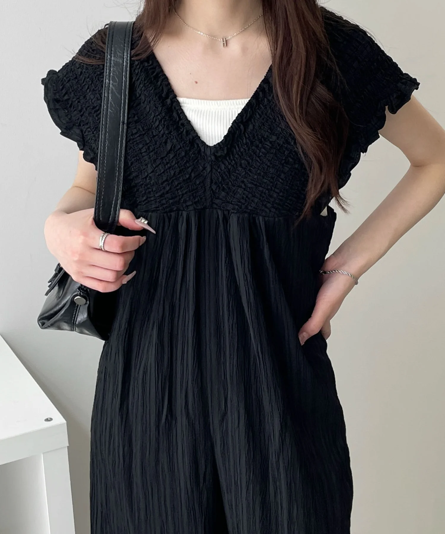 シャーリングサロペット - Image 15