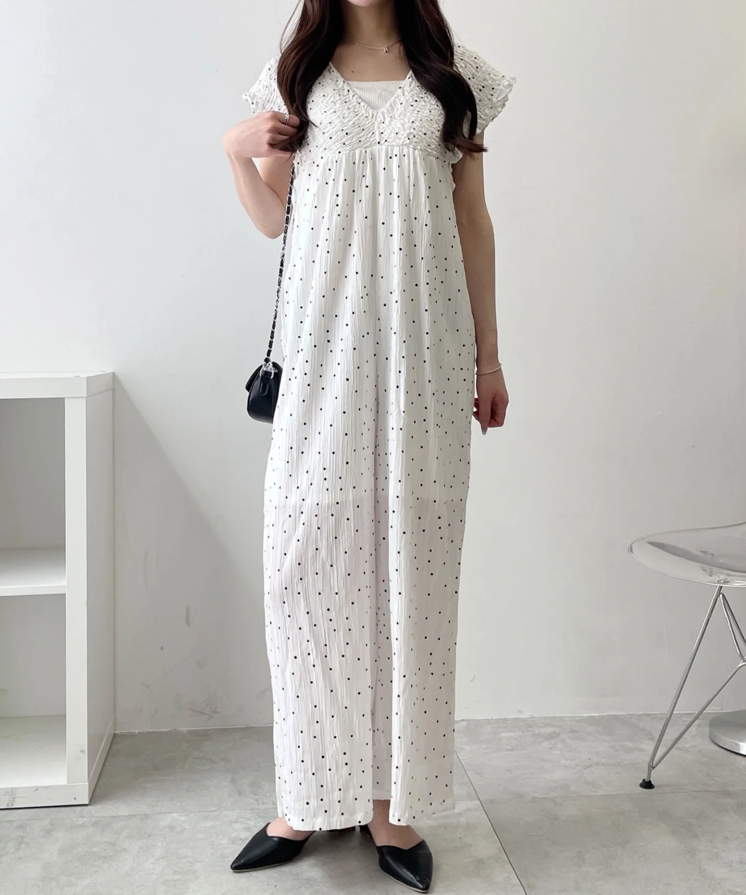 シャーリングサロペット - Image 2