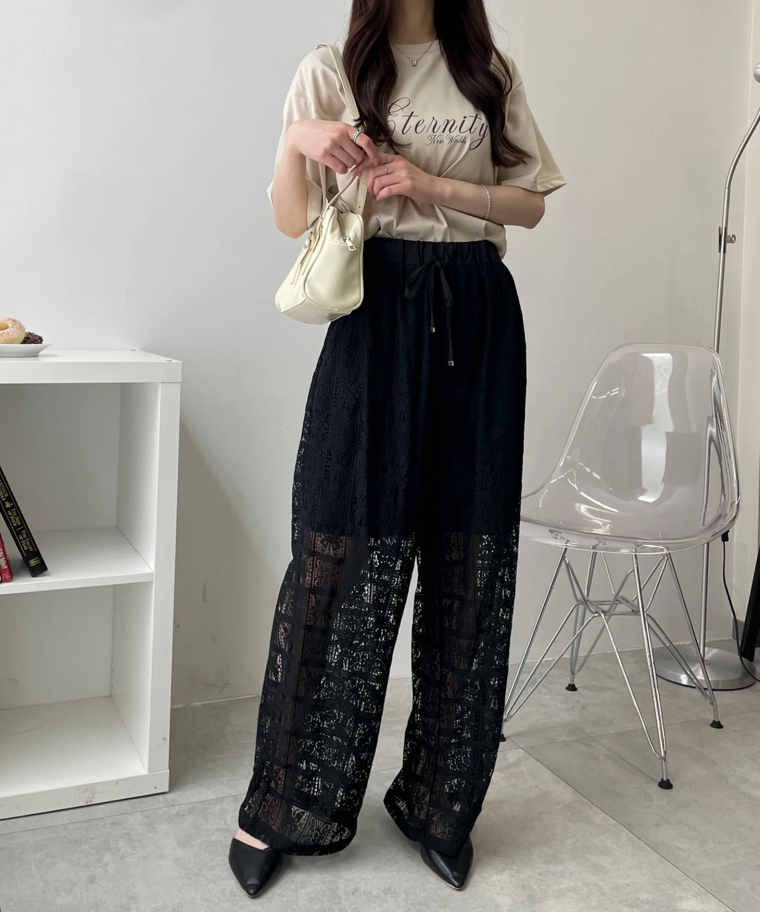 パッチワークレースパンツ - Image 6