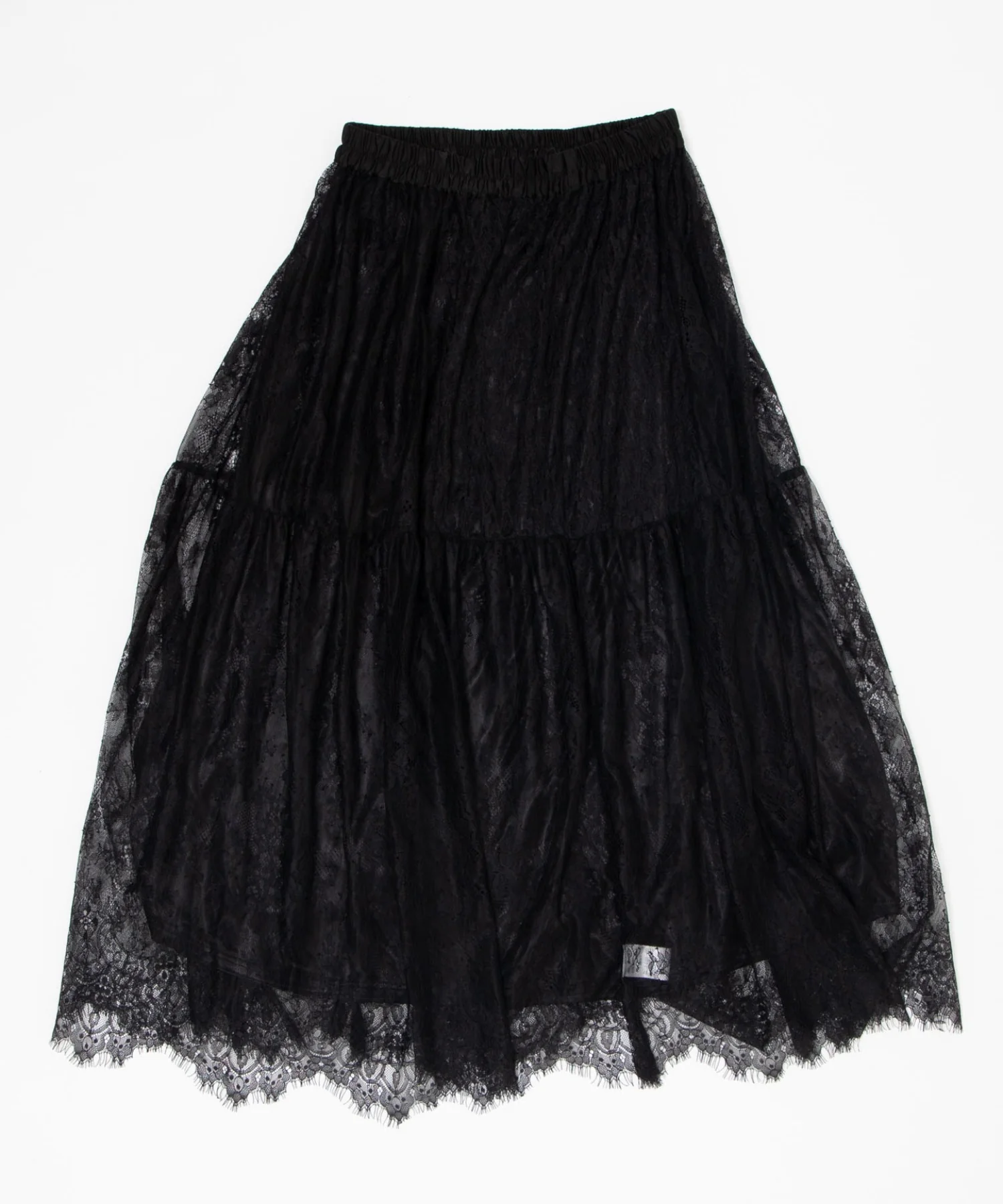 レース切替ロングスカート - Image 18