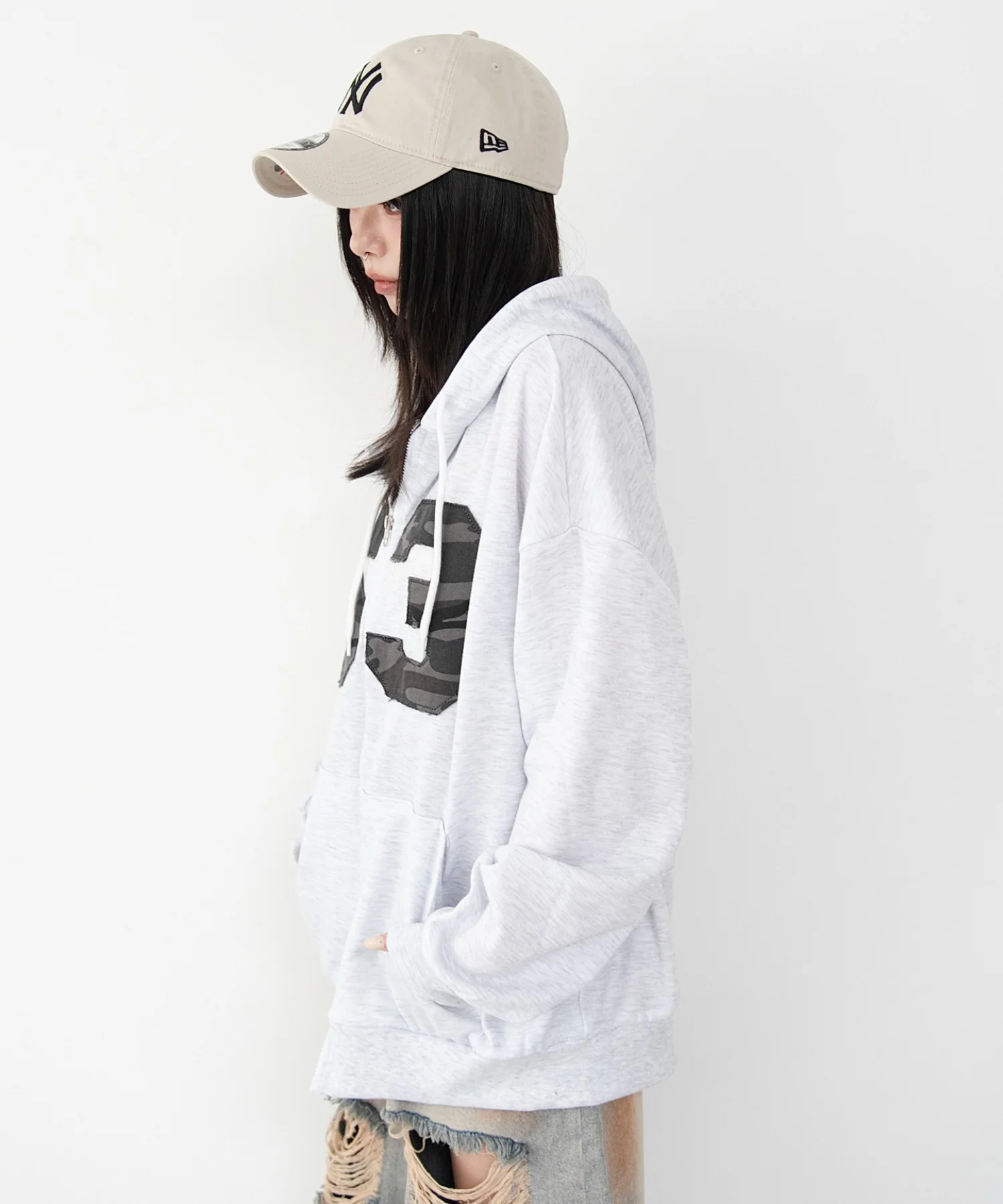 カモフラナンバリングジップパーカー - Image 15