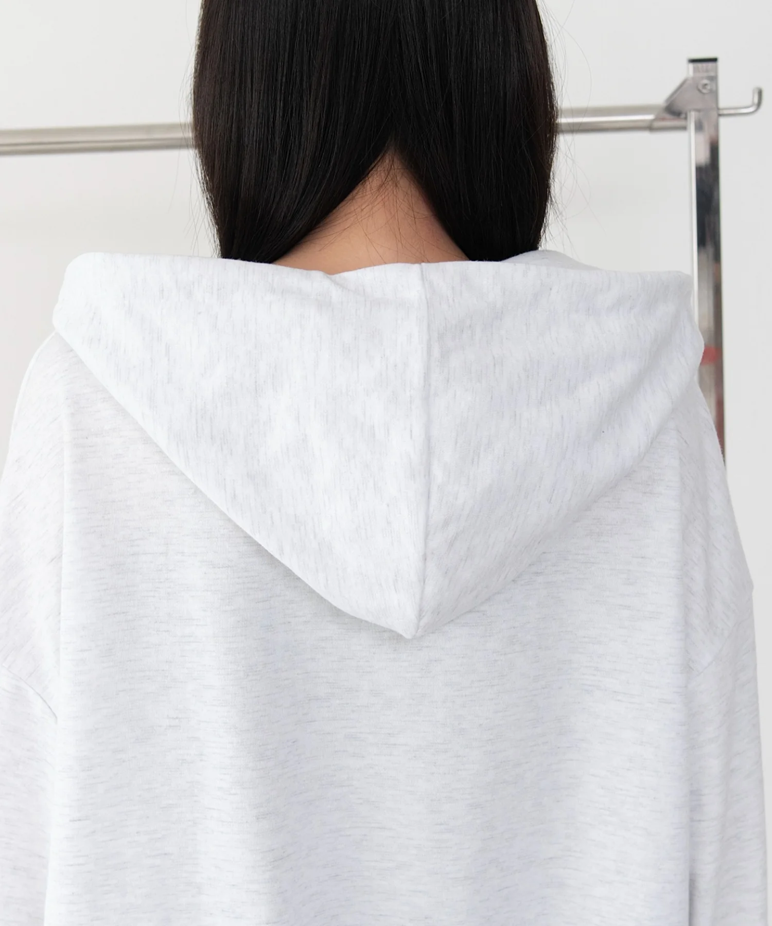 発泡ロゴジップパーカー - Image 5