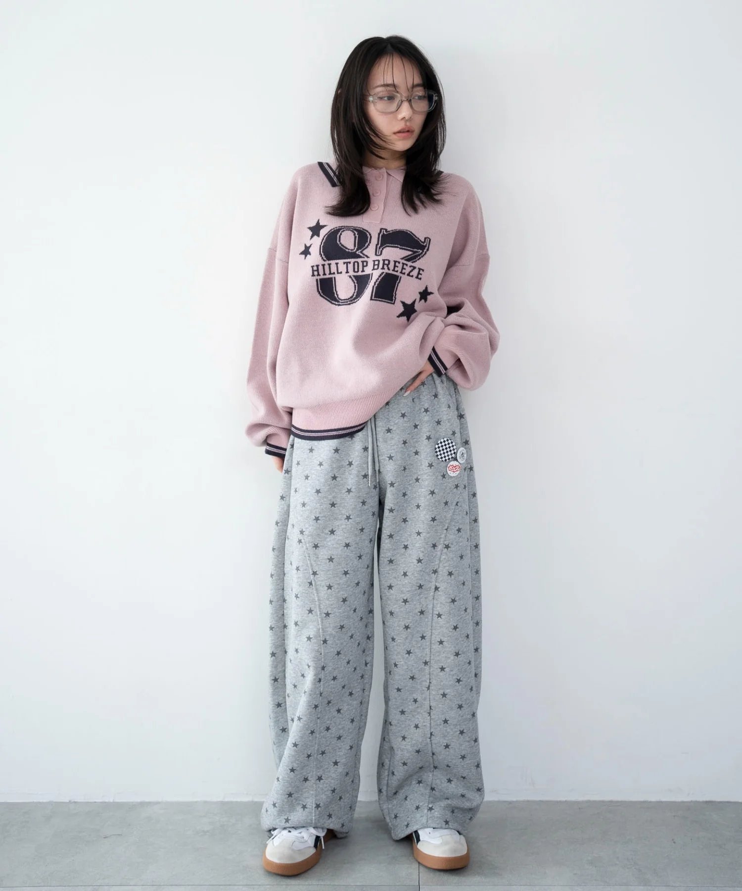 バッチ付きスタースウェットパンツ - Image 8