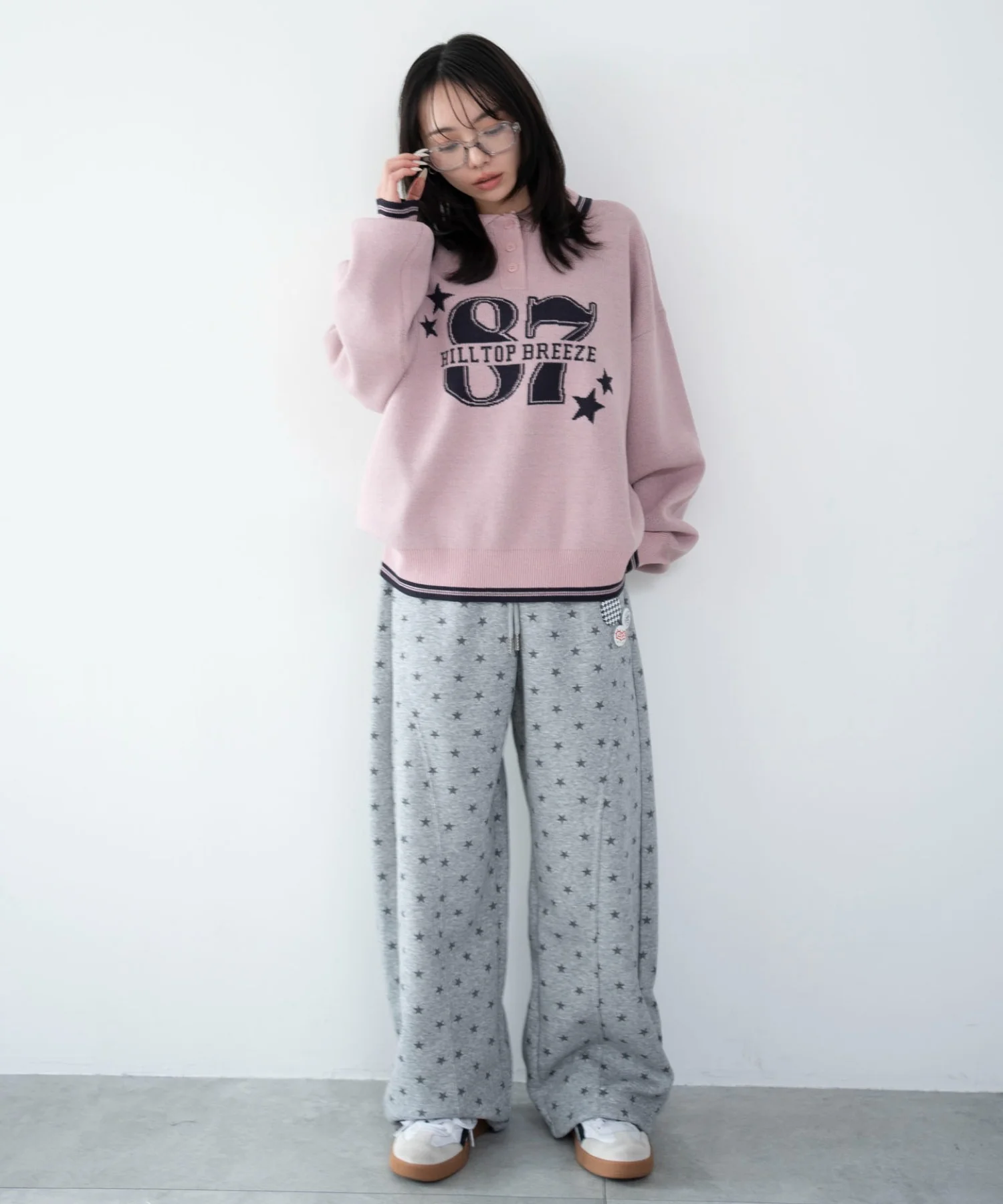 バッチ付きスタースウェットパンツ - Image 9