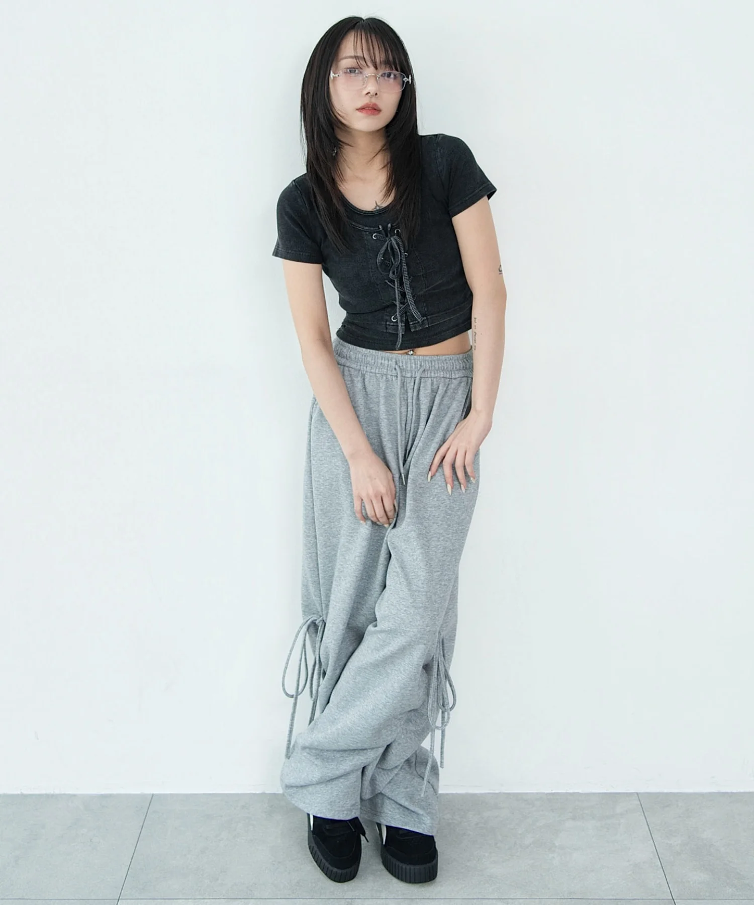 サイドリボンスウェットパンツ - Image 13