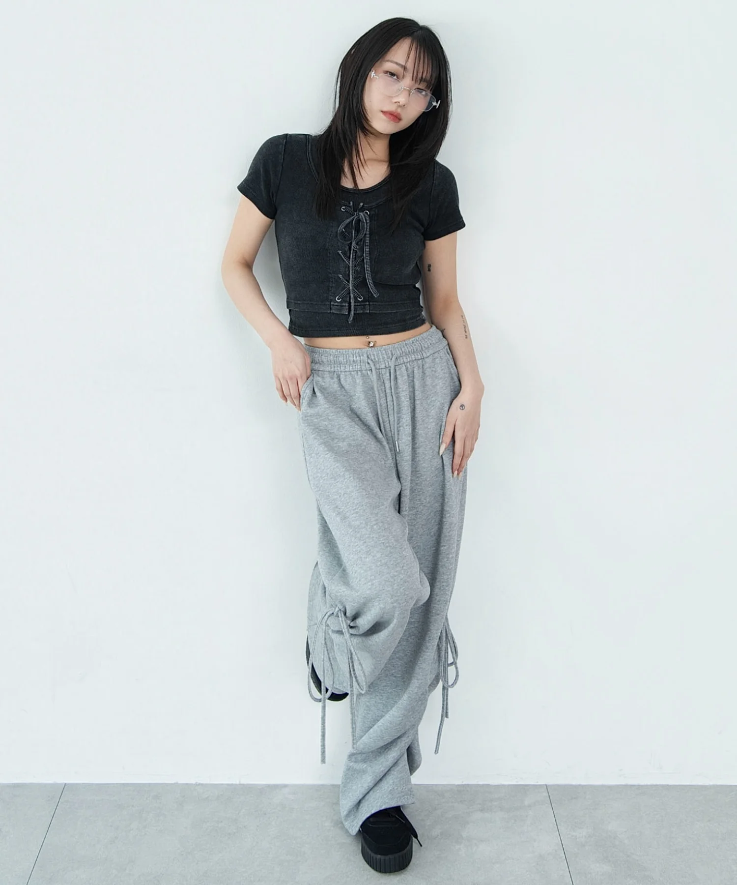 サイドリボンスウェットパンツ - Image 14