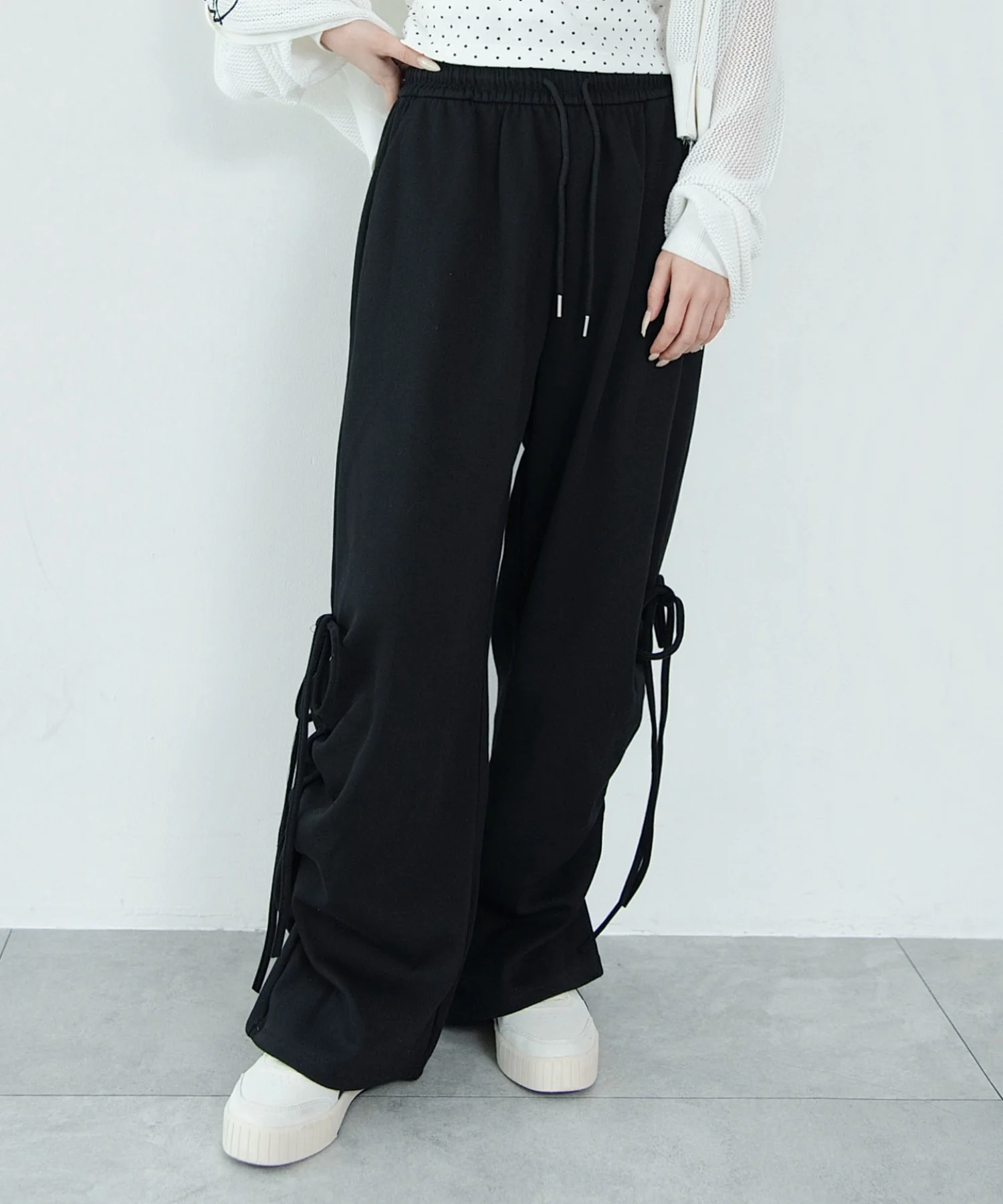 サイドリボンスウェットパンツ - Image 16