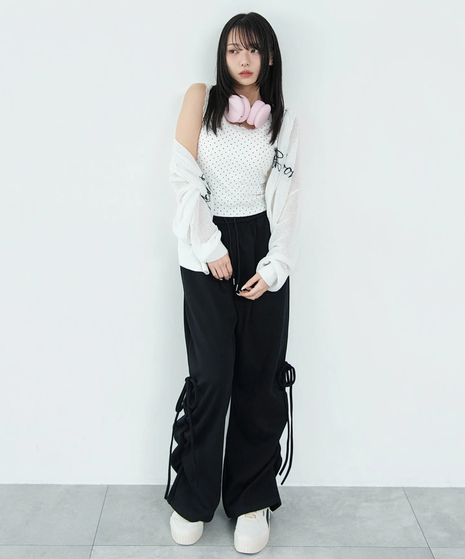 サイドリボンスウェットパンツ - Image 19