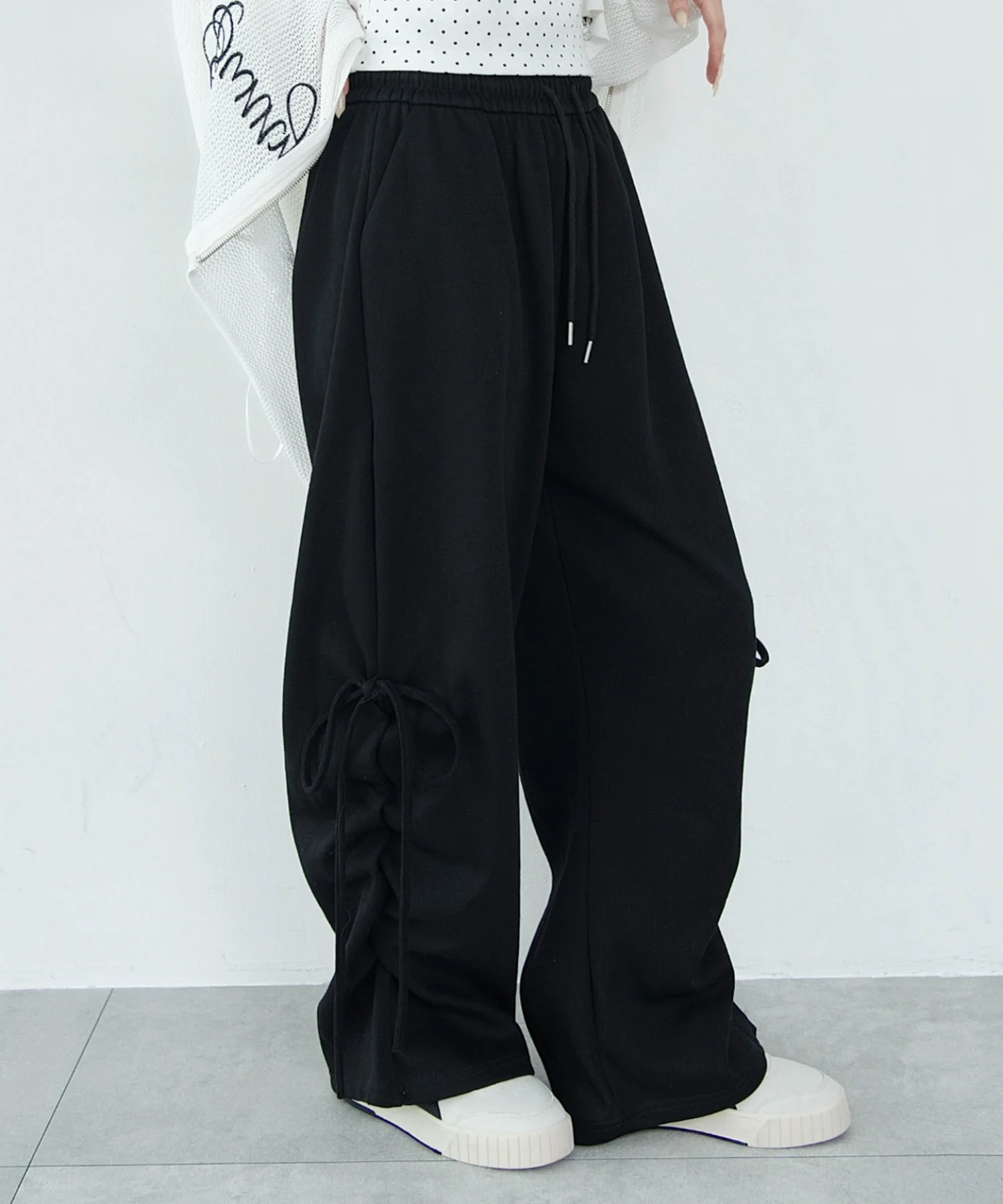 サイドリボンスウェットパンツ - Image 2