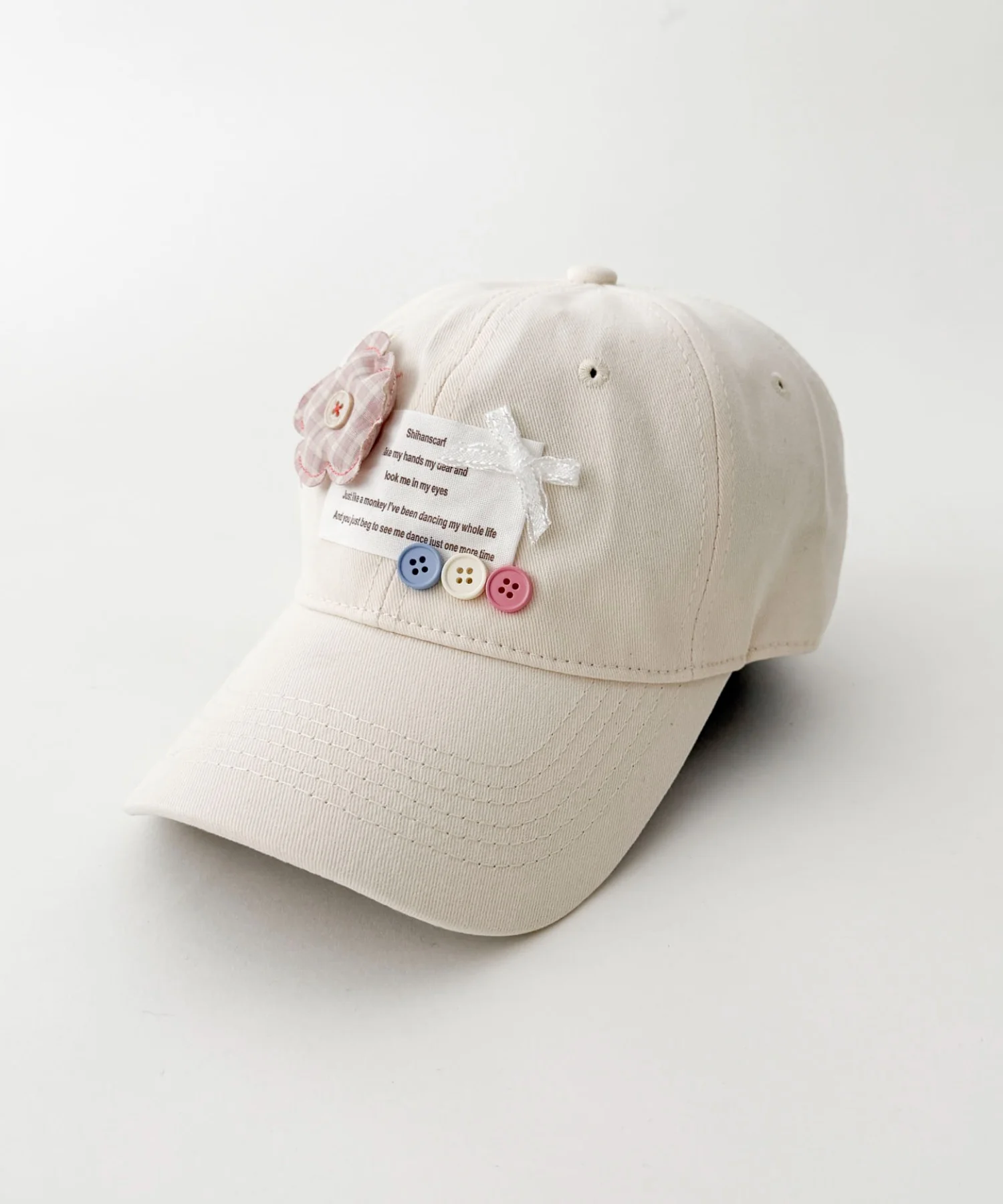 モチーフパーツツキキャップ - Image 2