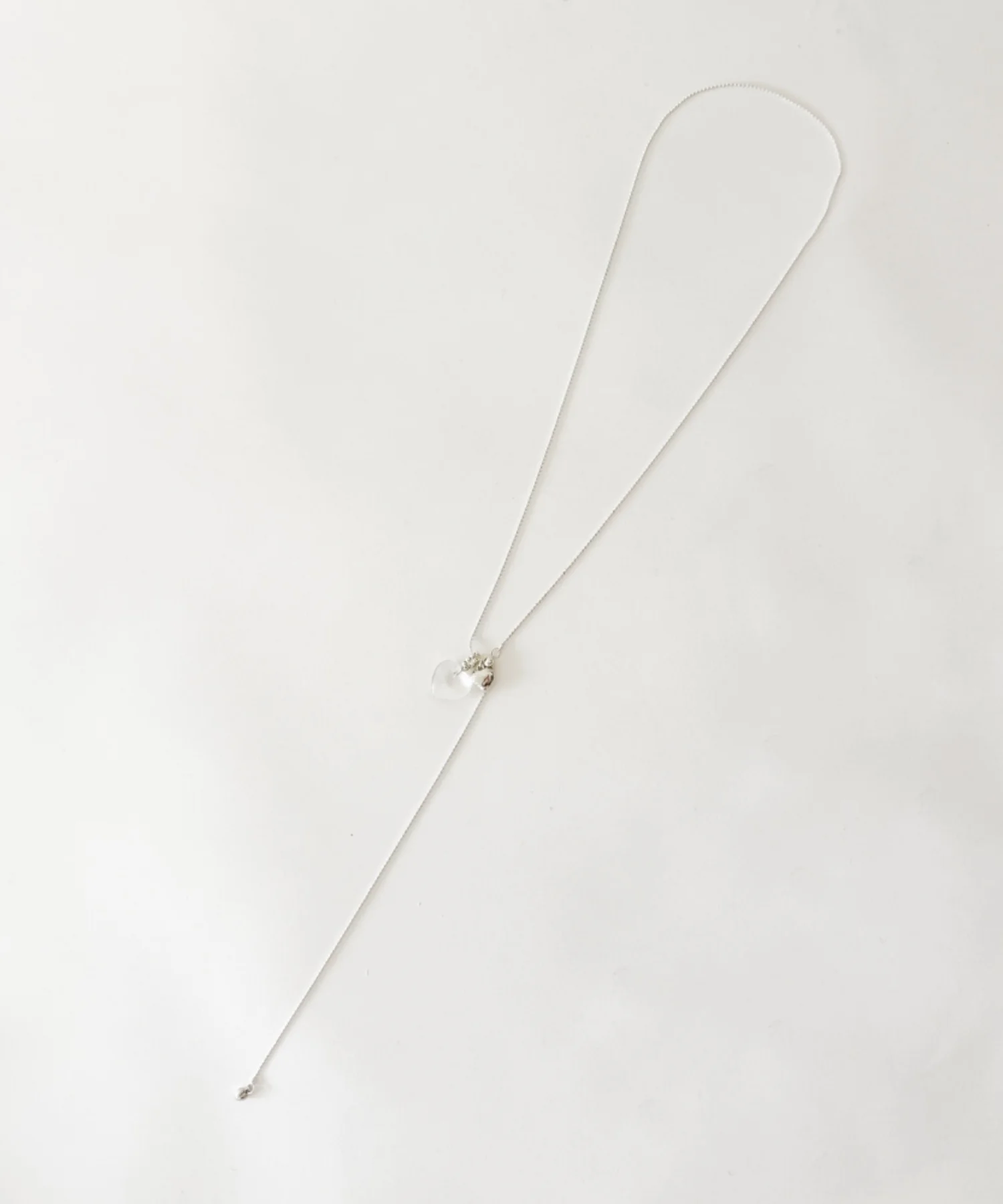 L2Pクリアハートモチーフネックレス - Image 7