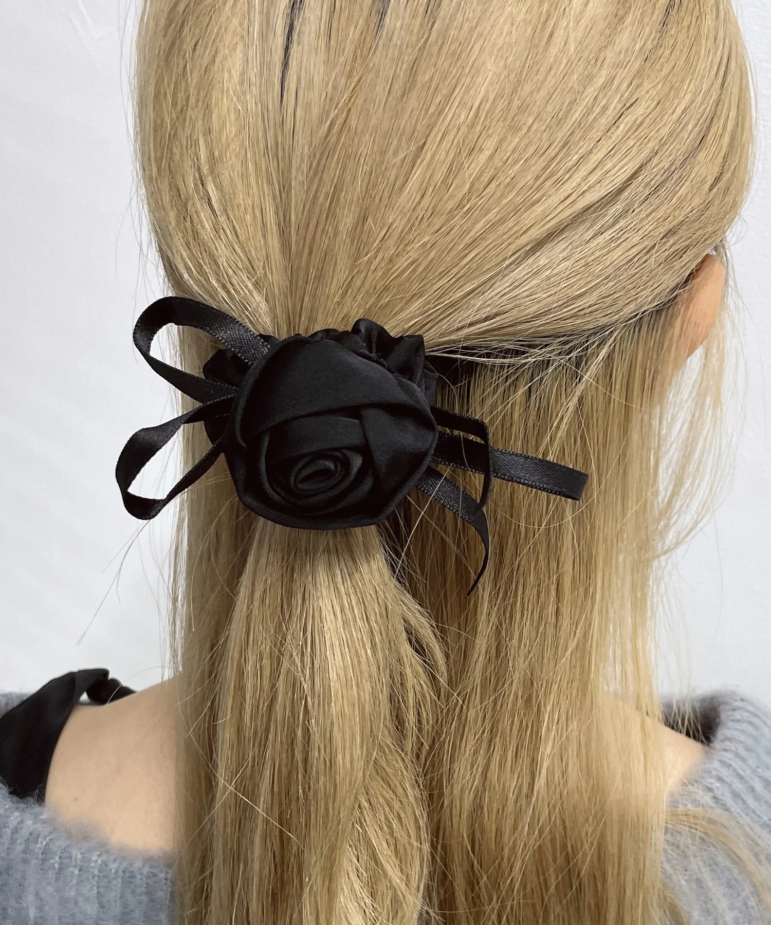 Lローズリボンヘアゴム - Image 3