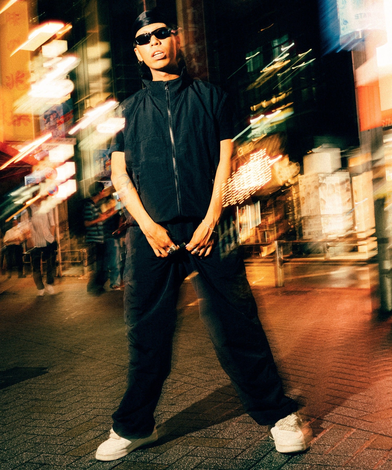 NYLON TRACK PANTS - Image 2