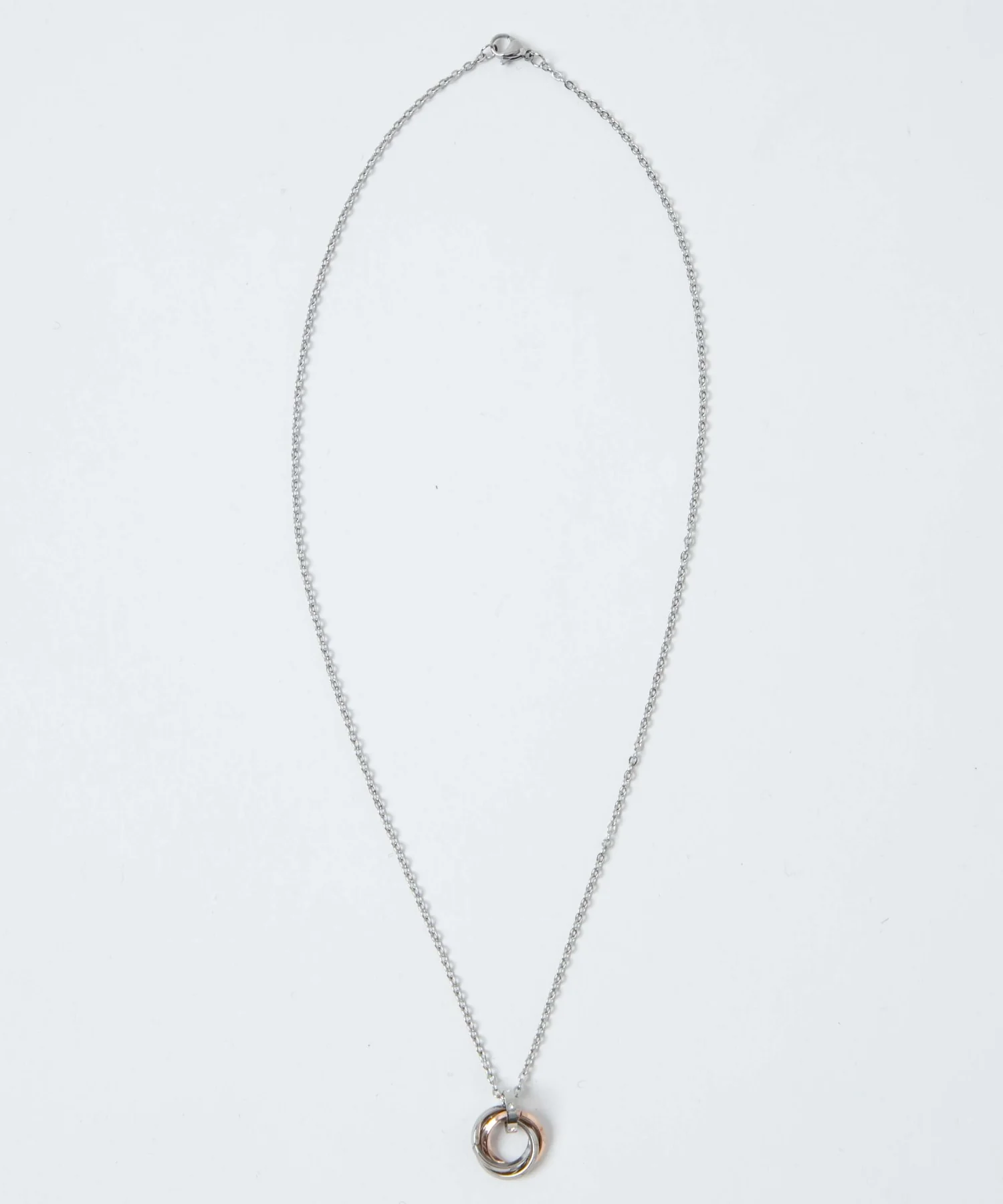 ミニトリプルリングチェーンネックレス - Image 19