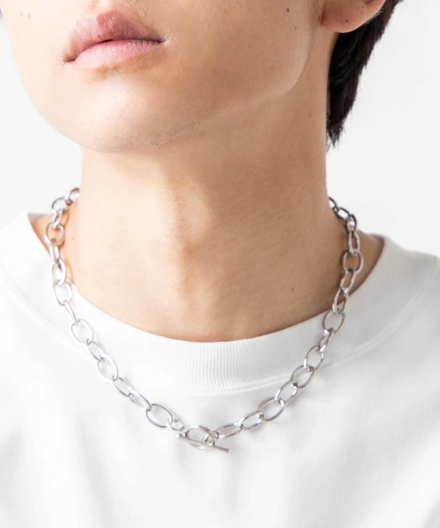 ヘビーチェーンネックレス - Image 3