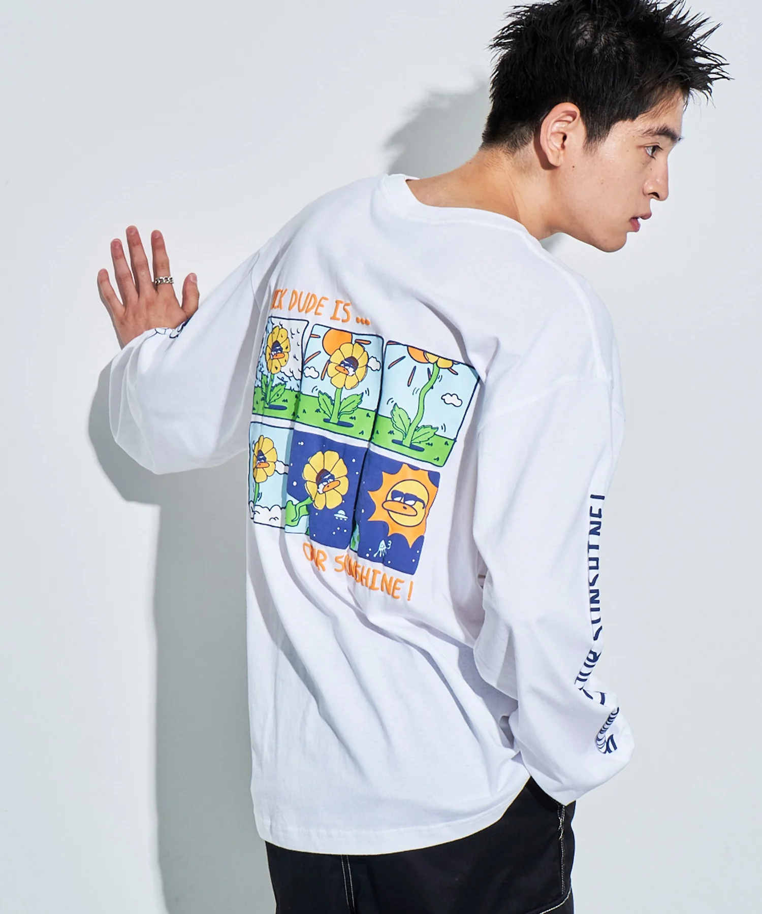 DUCKDUDE　SUNFLOWER　L／S　TEE - Image 10