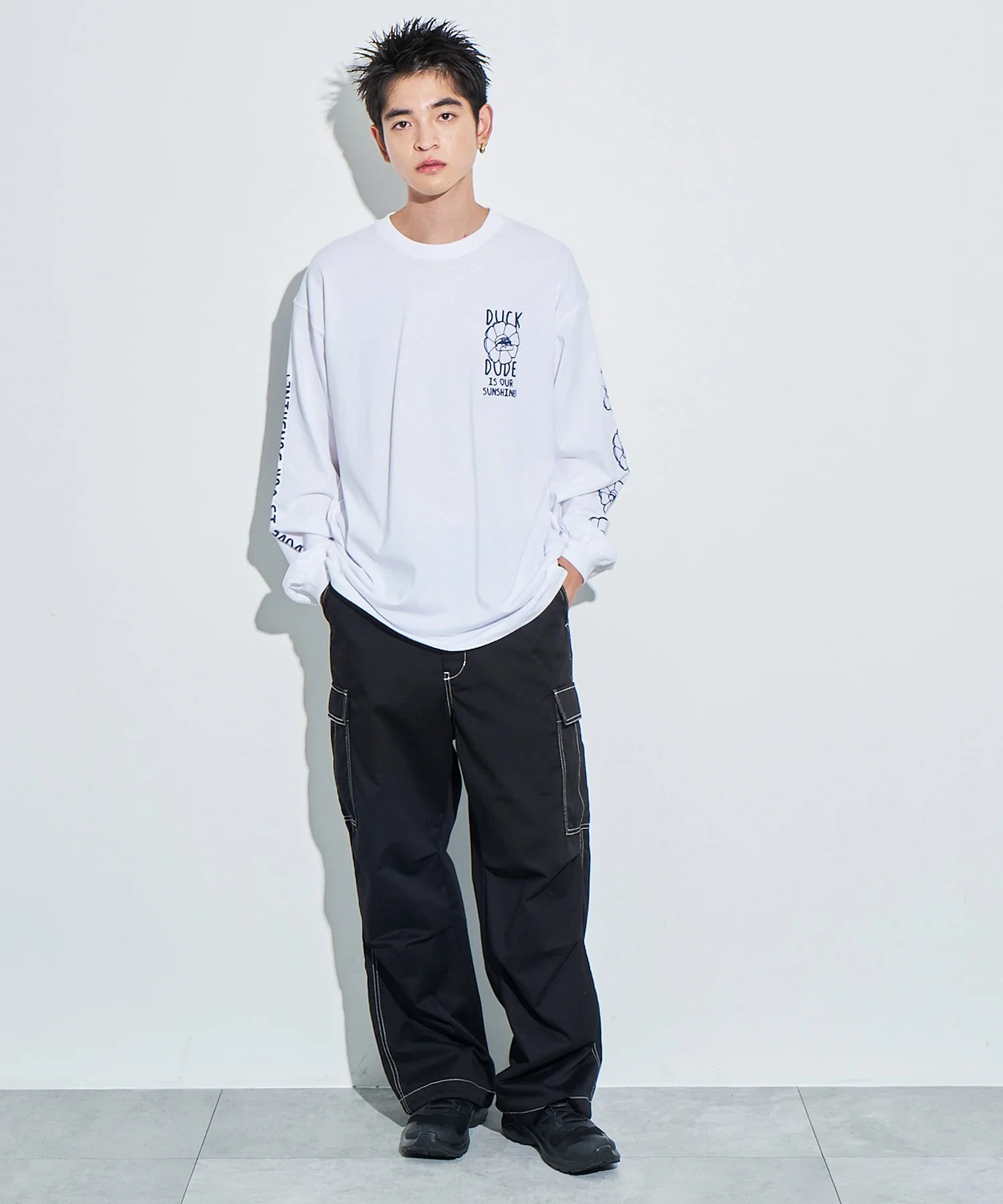 DUCKDUDE　SUNFLOWER　L／S　TEE - Image 11