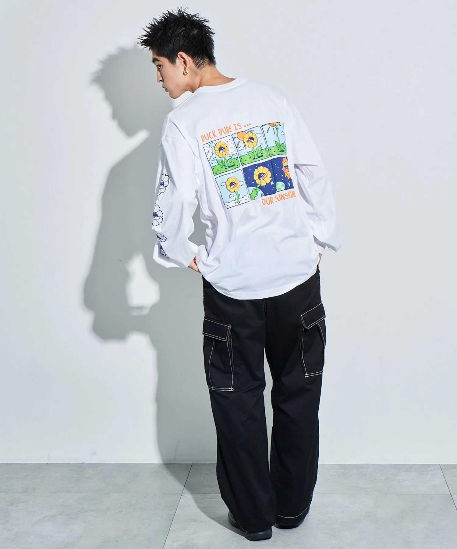 DUCKDUDE　SUNFLOWER　L／S　TEE - Image 3