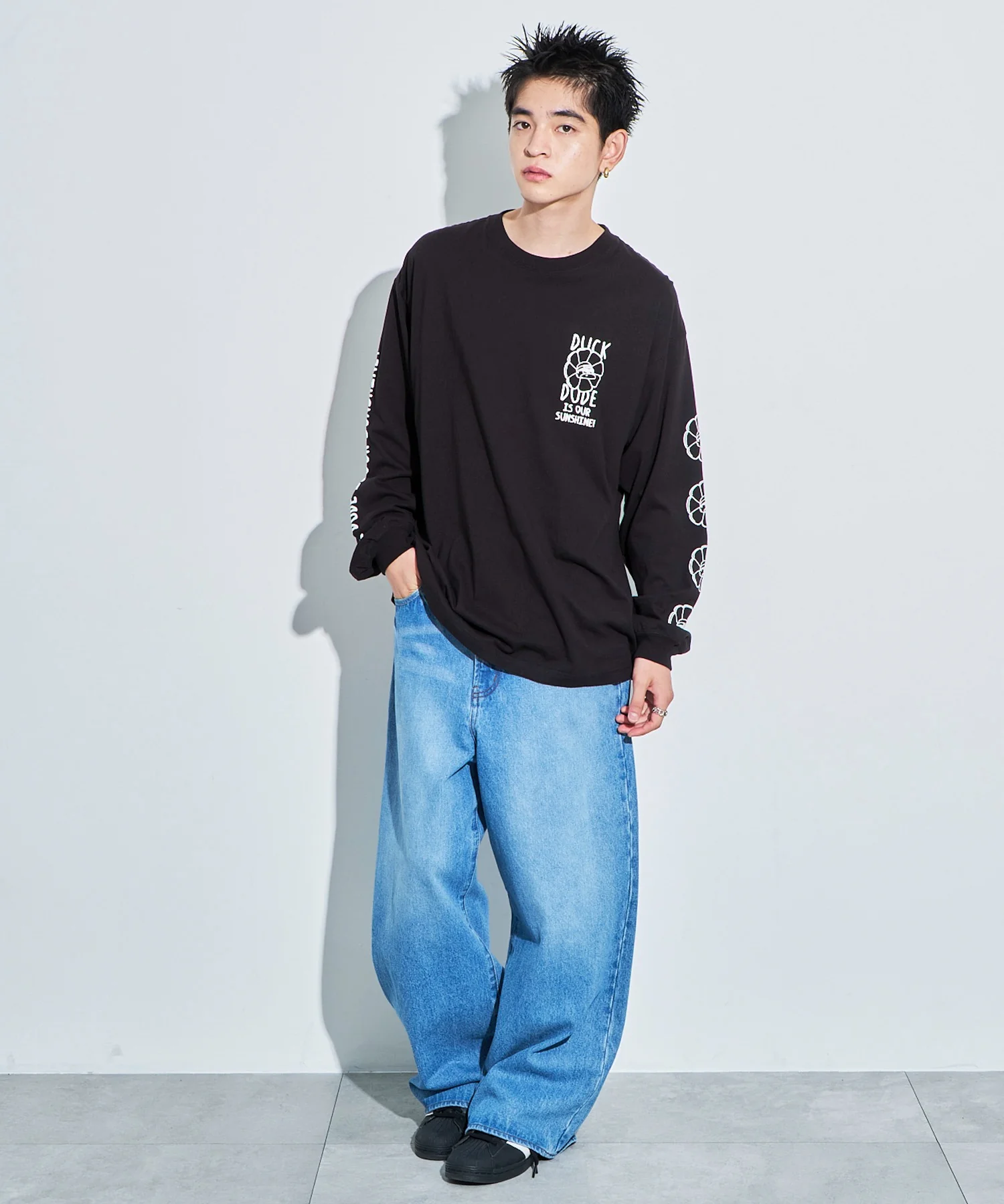 DUCKDUDE　SUNFLOWER　L／S　TEE - Image 4