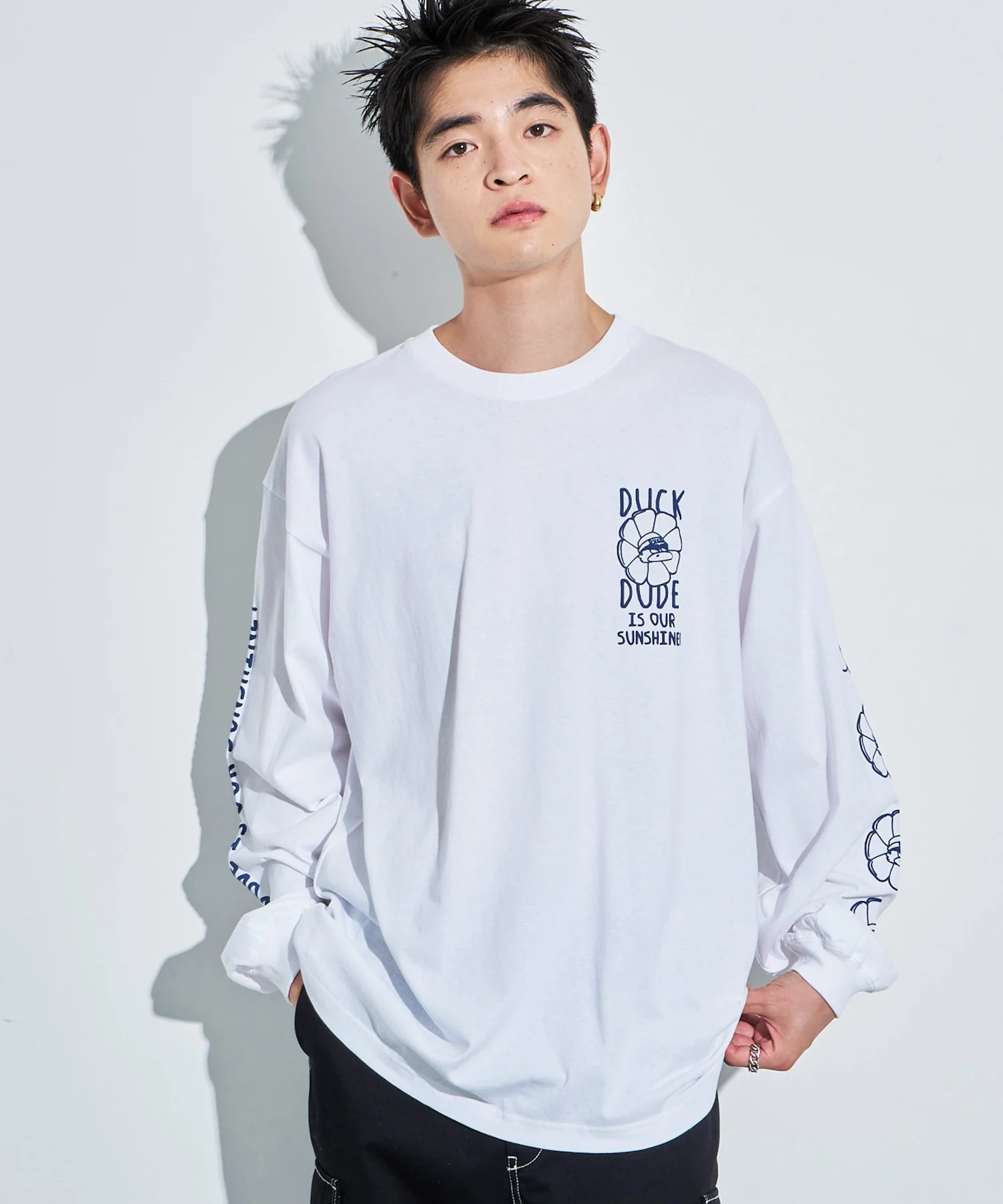 DUCKDUDE　SUNFLOWER　L／S　TEE - Image 5