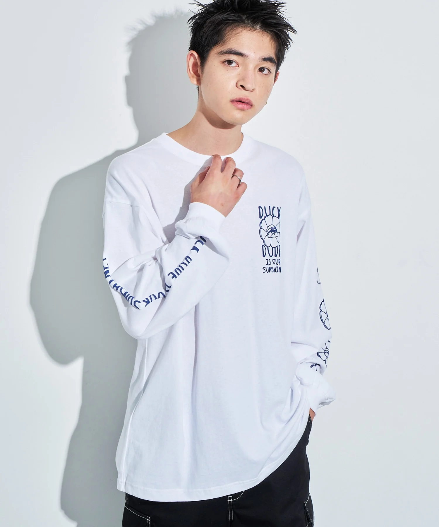 DUCKDUDE　SUNFLOWER　L／S　TEE - Image 6