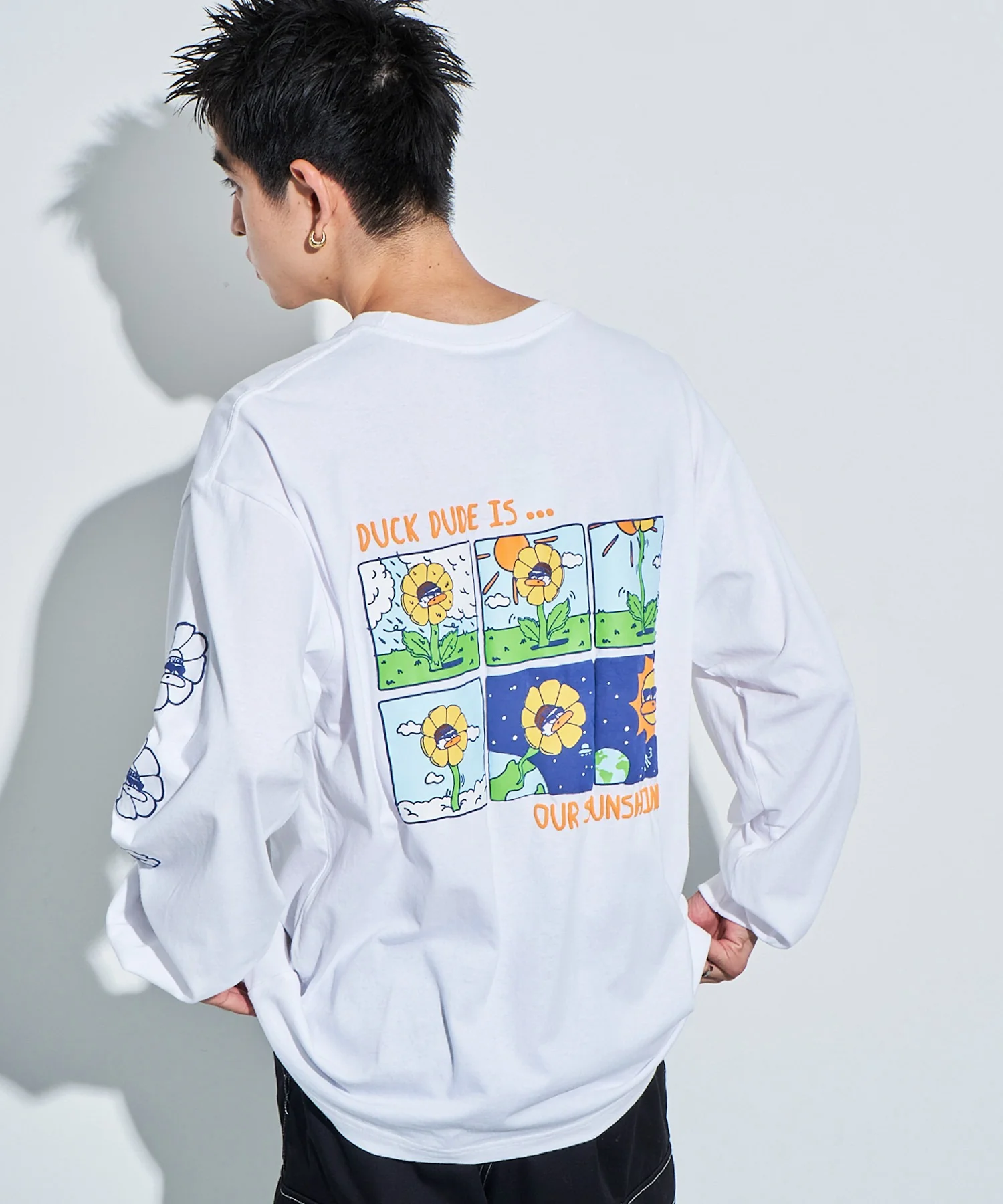 DUCKDUDE　SUNFLOWER　L／S　TEE - Image 9