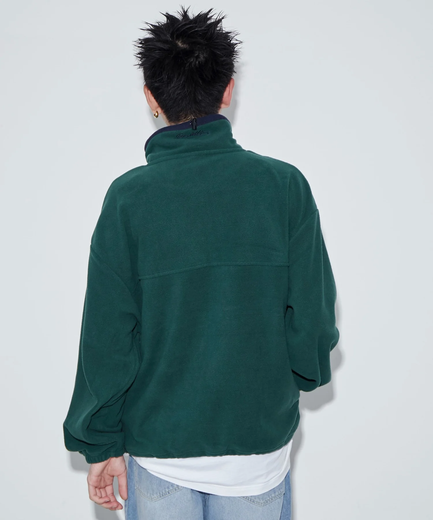 DISCUSフリースハーフジップPO - Image 18