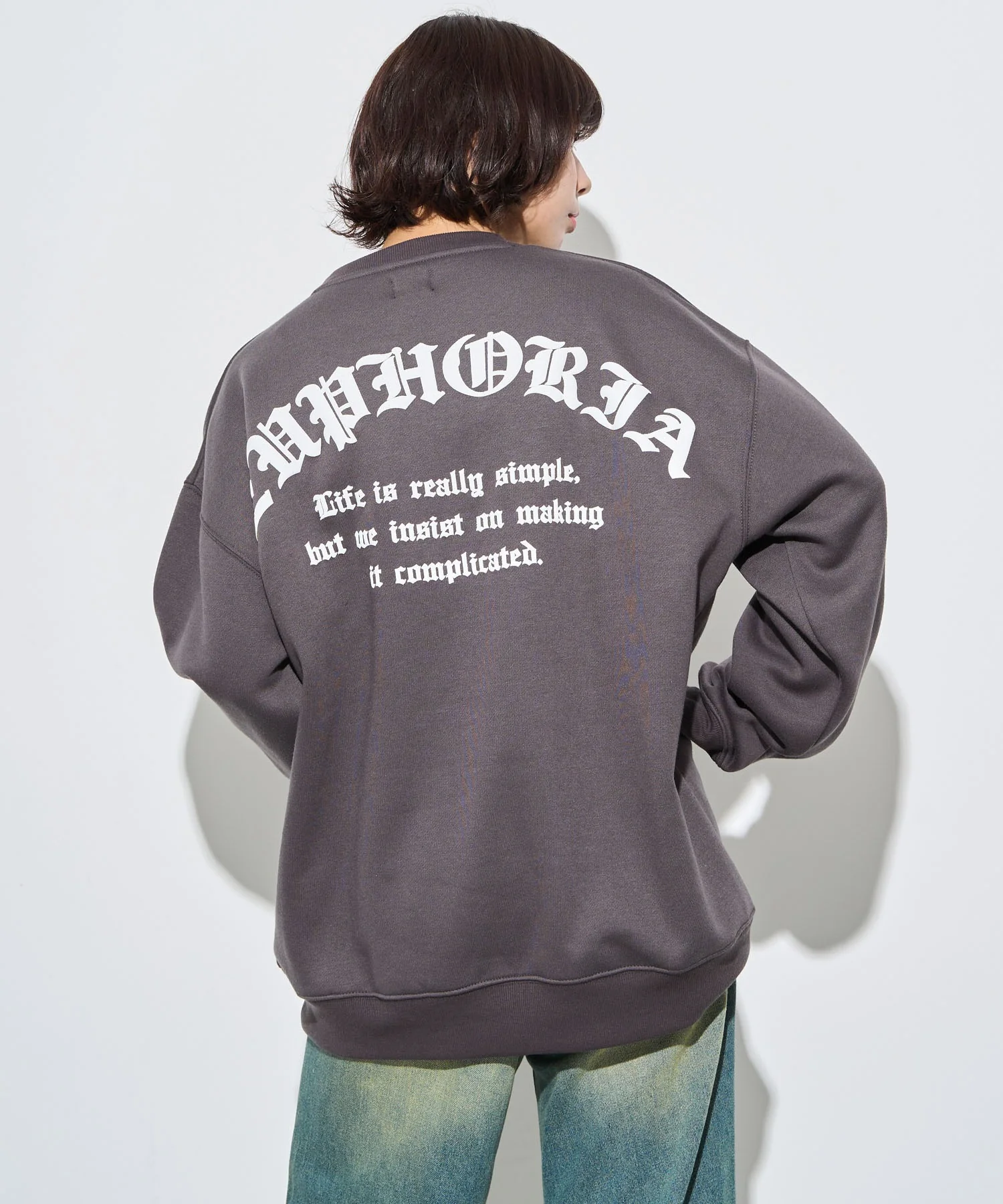 アーチバックロゴグラフィックプルオーバー - Image 13