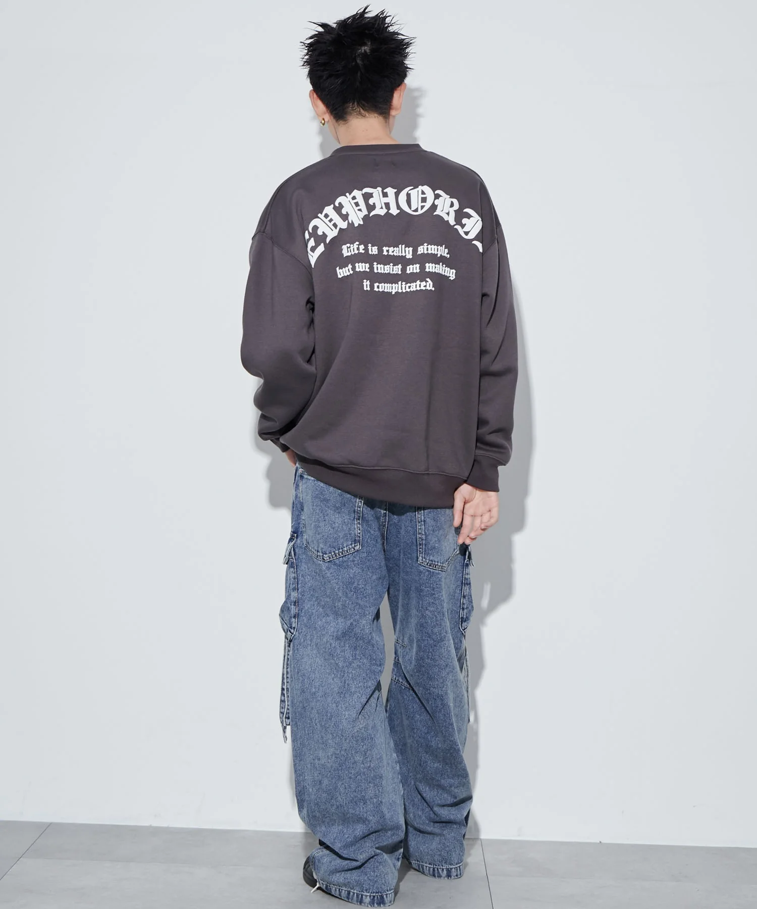 アーチバックロゴグラフィックプルオーバー - Image 3
