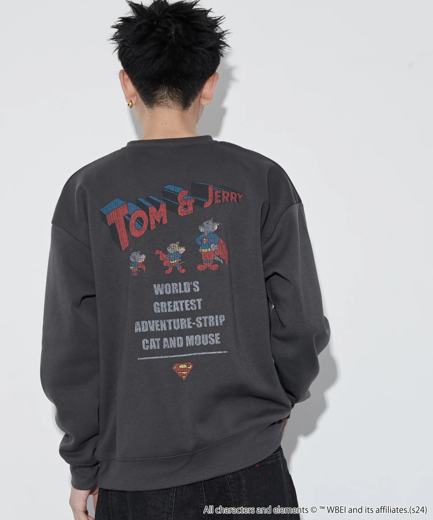 TOMandJERRYグラフィックプルオーバー - Image 2