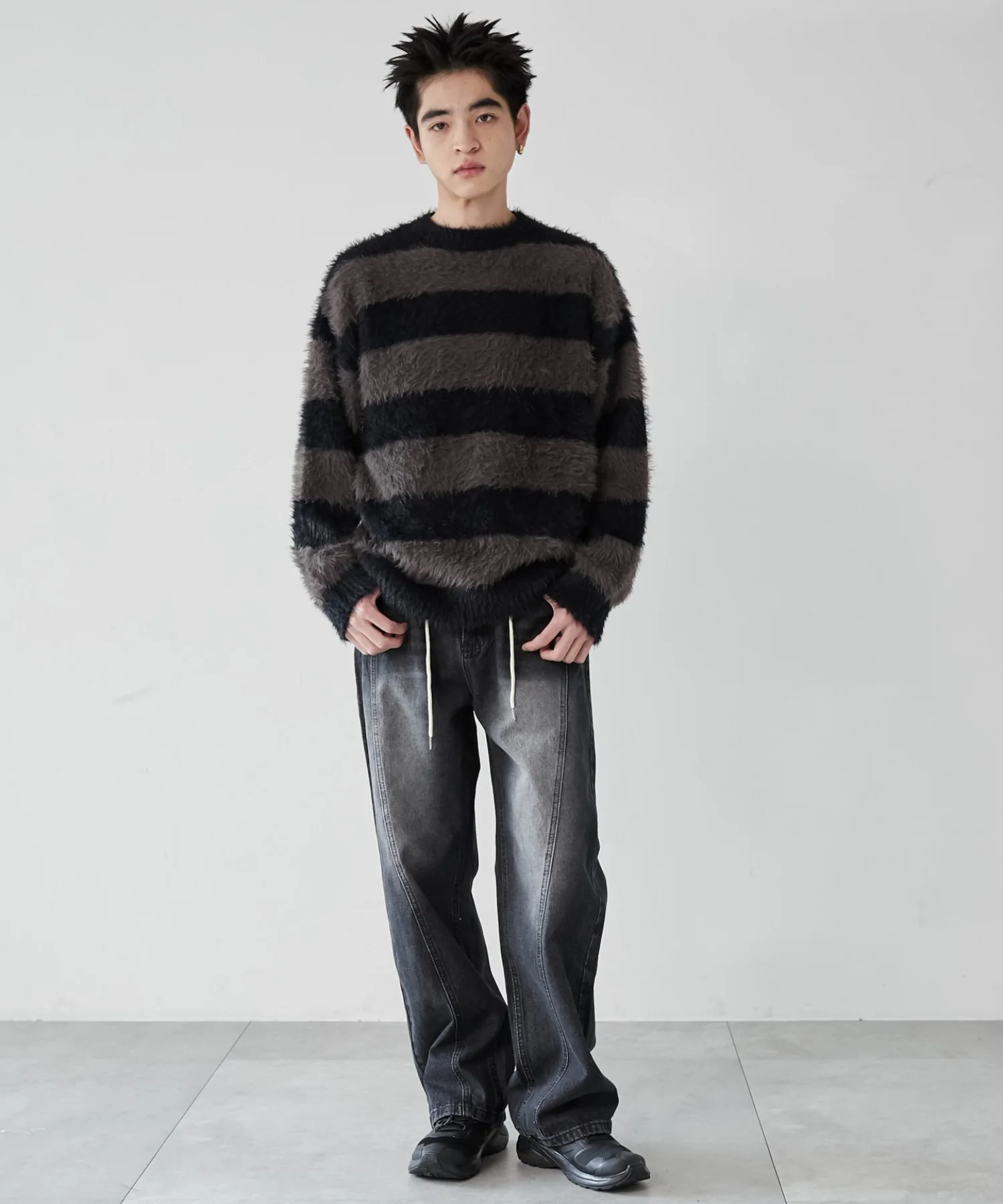 スウィッチングデニムパンツ - Image 5