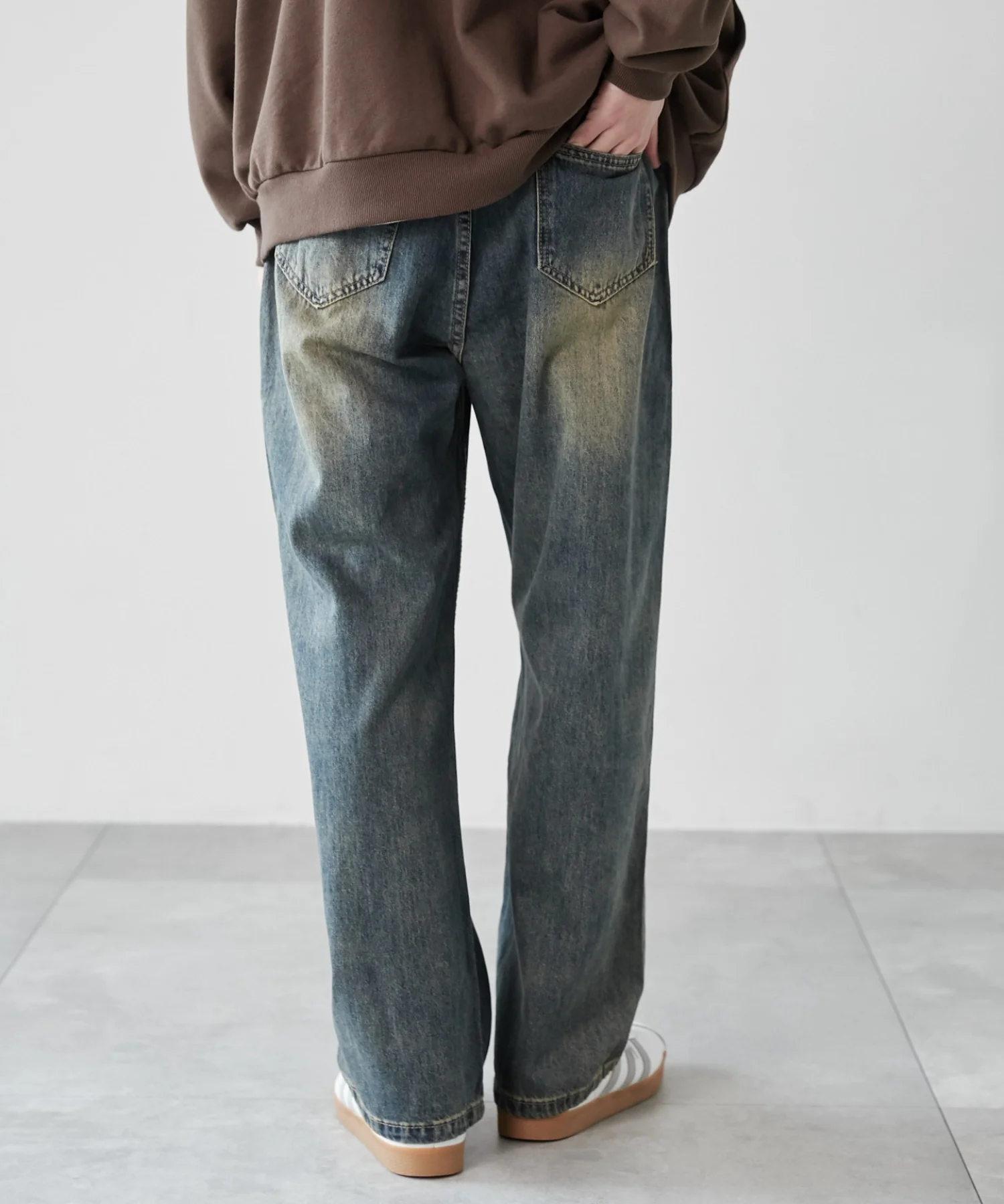 スウィッチングデニムパンツ - Image 8