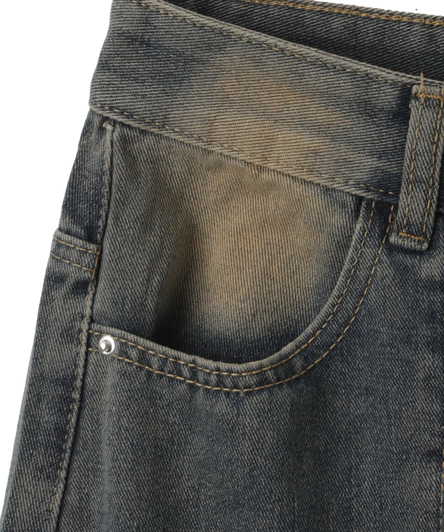 ウォッシュデニムカーゴパンツ - Image 14