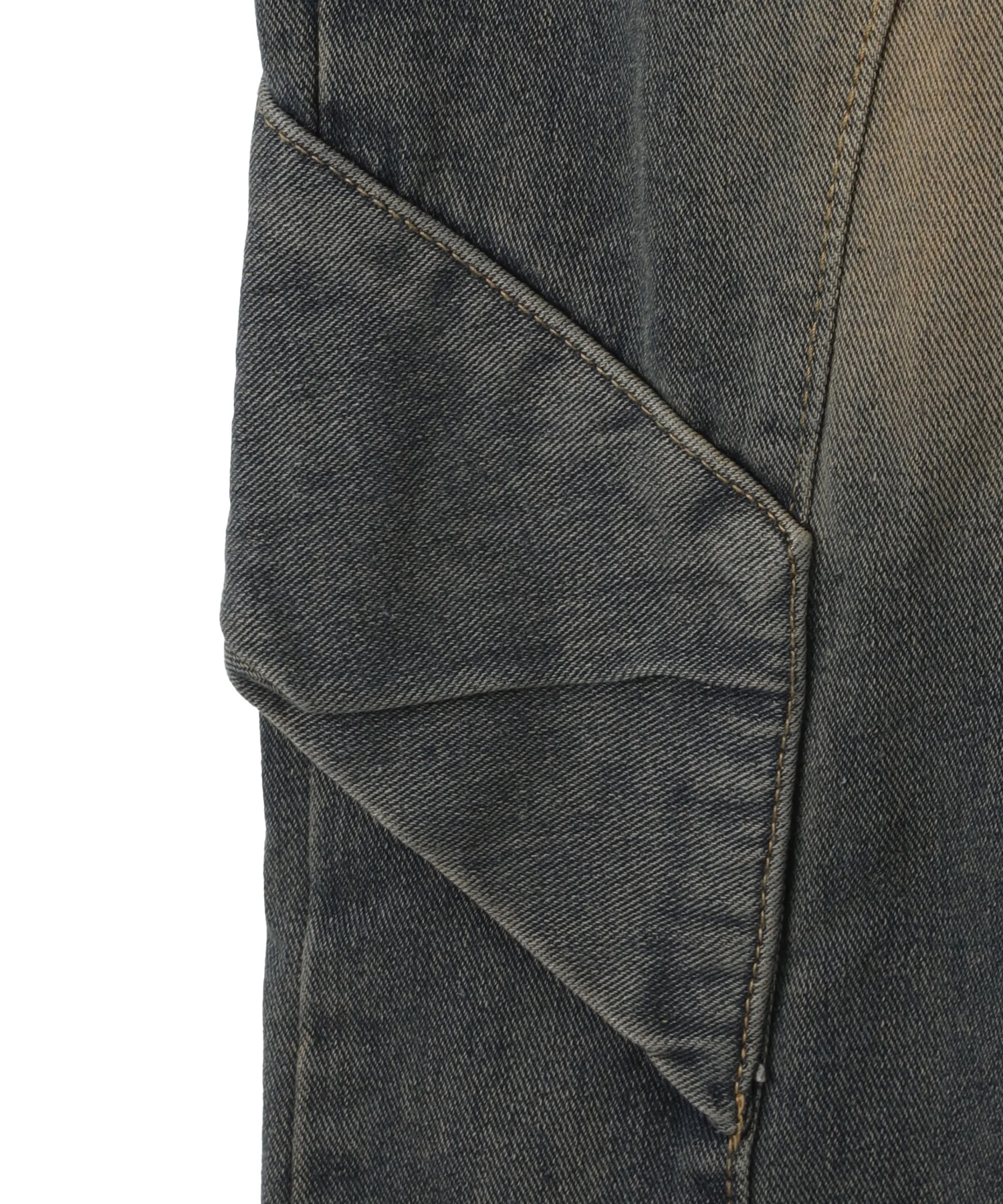 ウォッシュデニムカーゴパンツ - Image 16