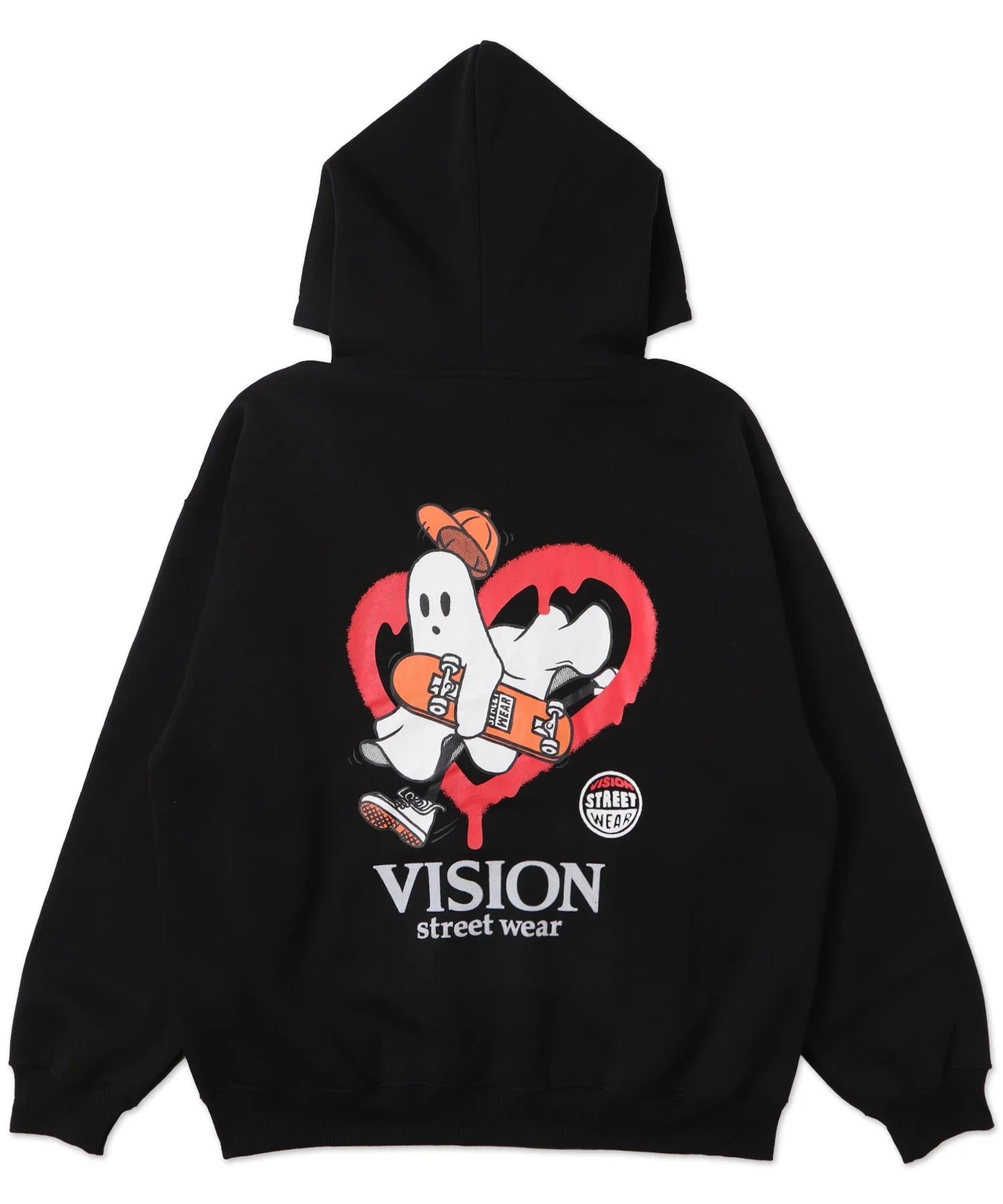 VISIONゴーストグラフィックプルパーカー - Image 15