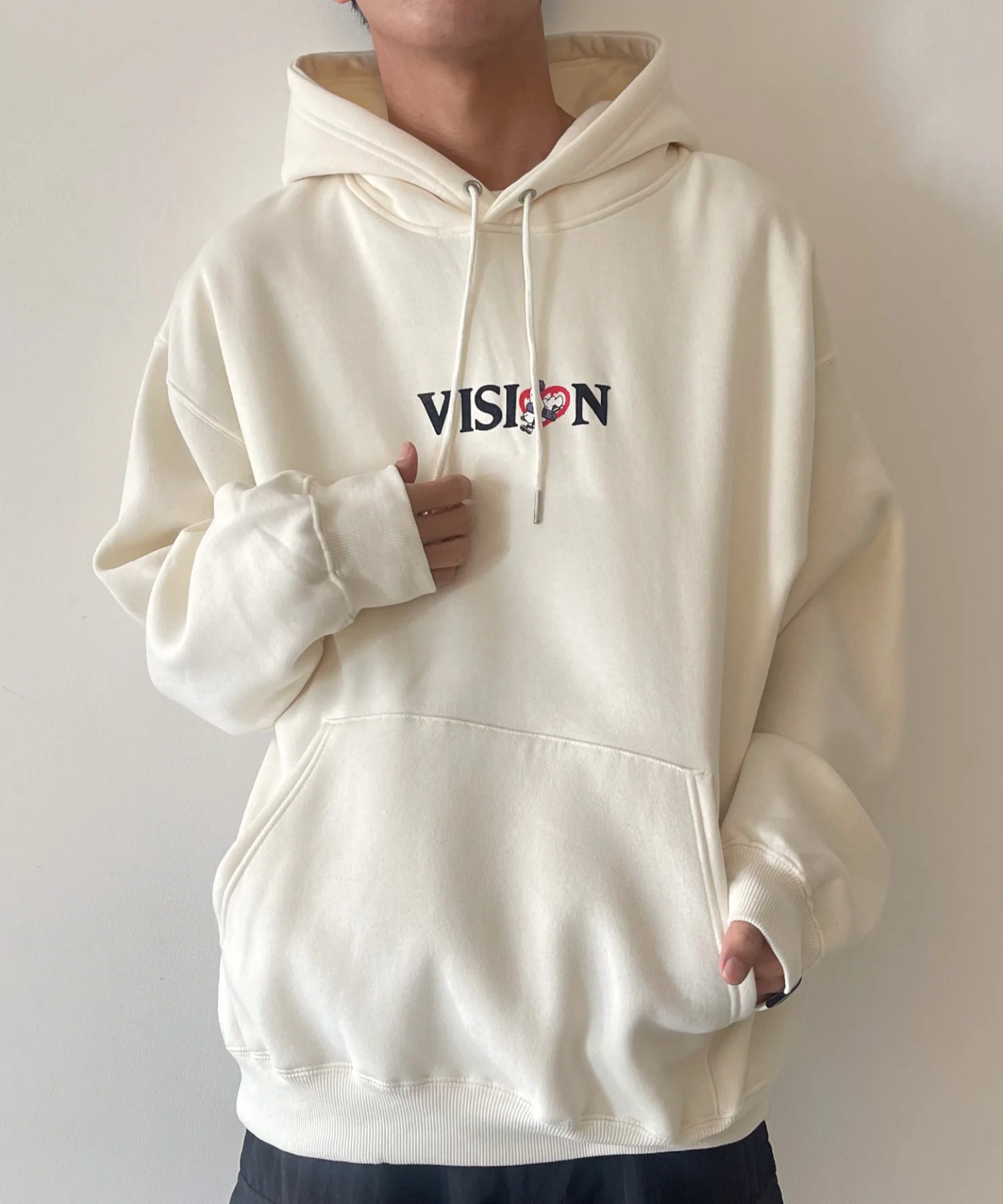 VISIONゴーストグラフィックプルパーカー - Image 2