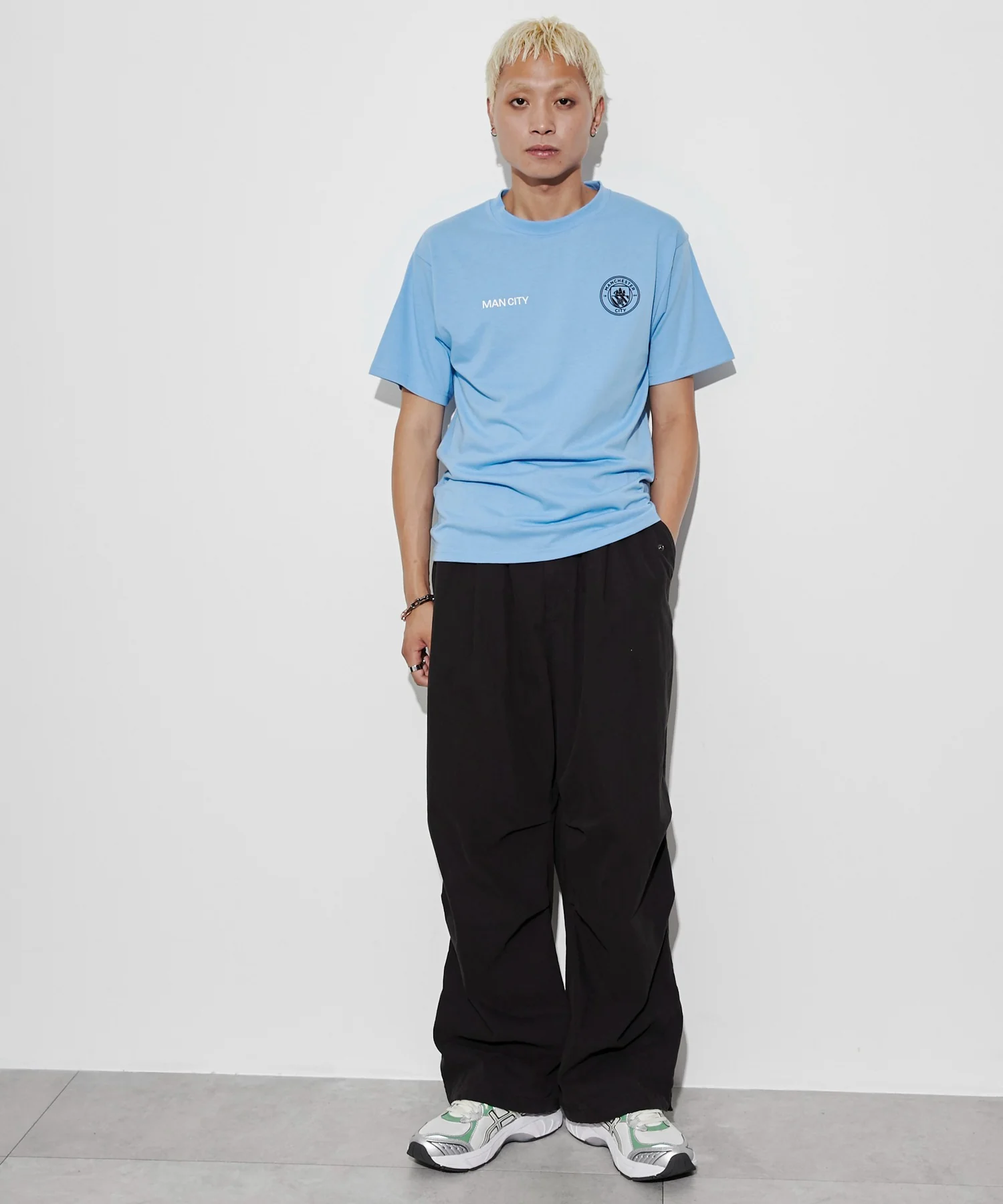 マンチェスターシティプレイヤーズロゴT（S） - Image 7