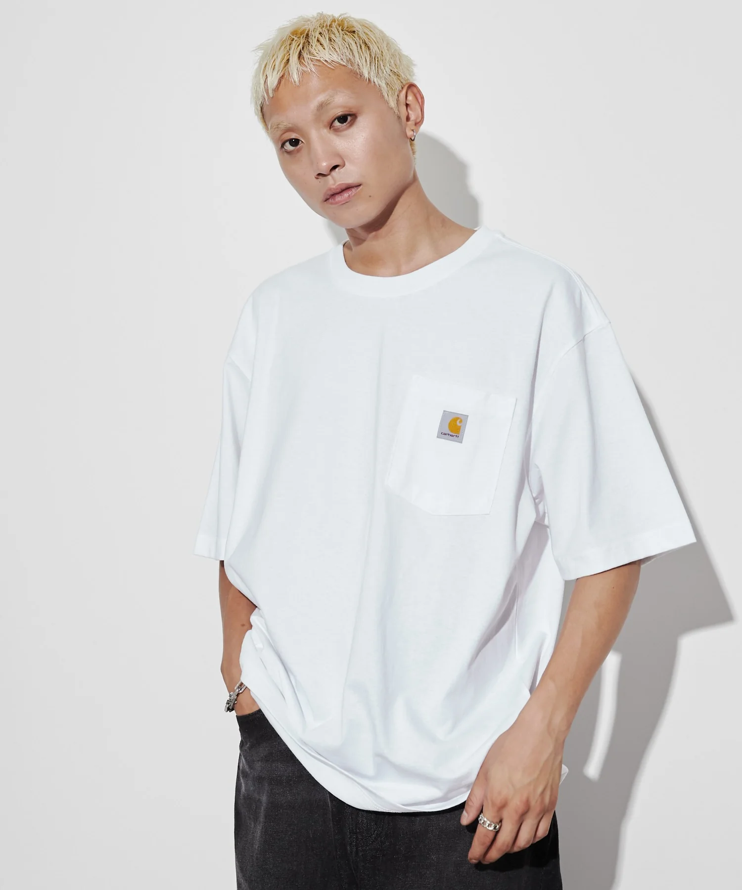 CARHARTTワンポイントポケットT(SS) - Image 10