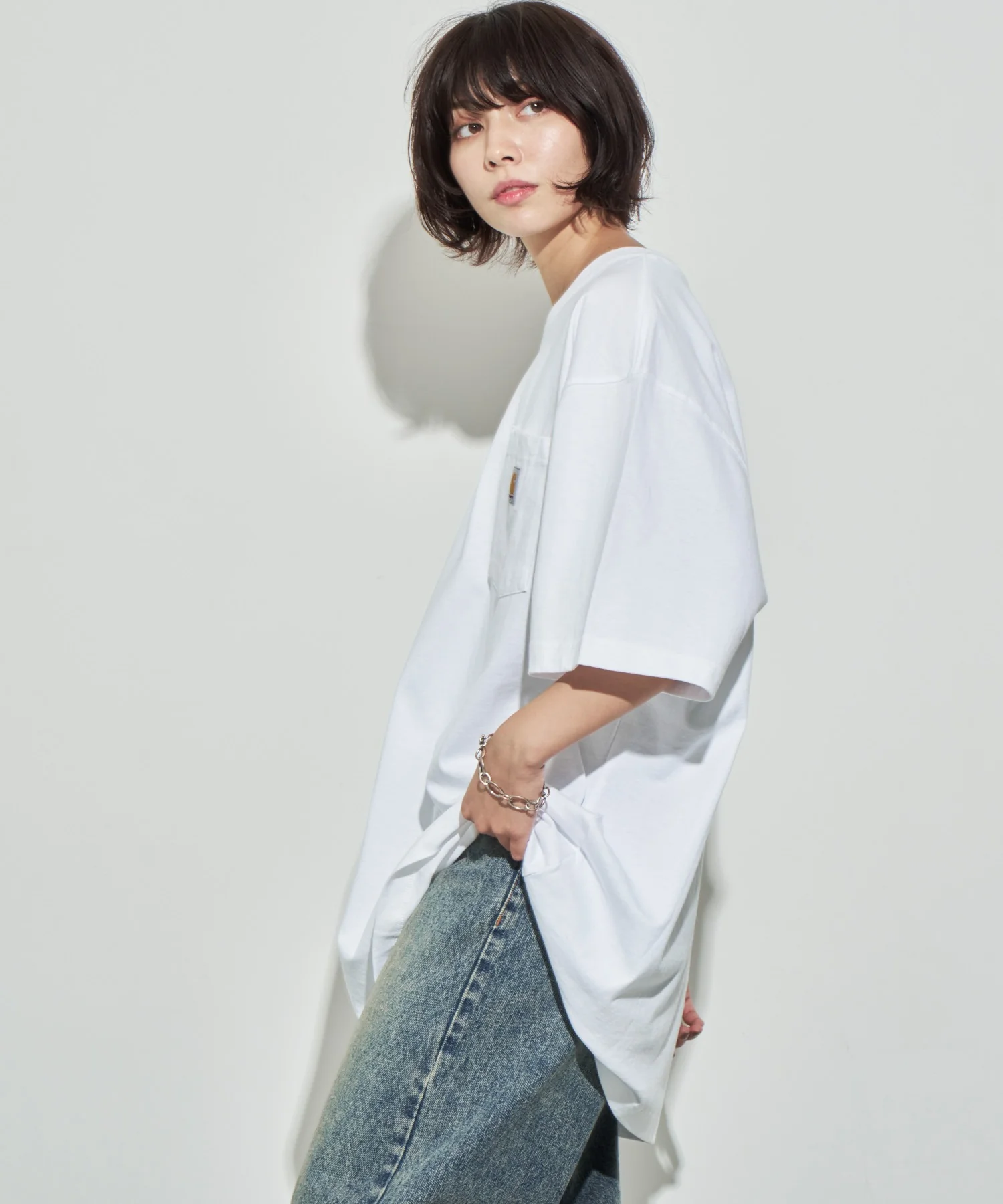 CARHARTTワンポイントポケットT(SS) - Image 14