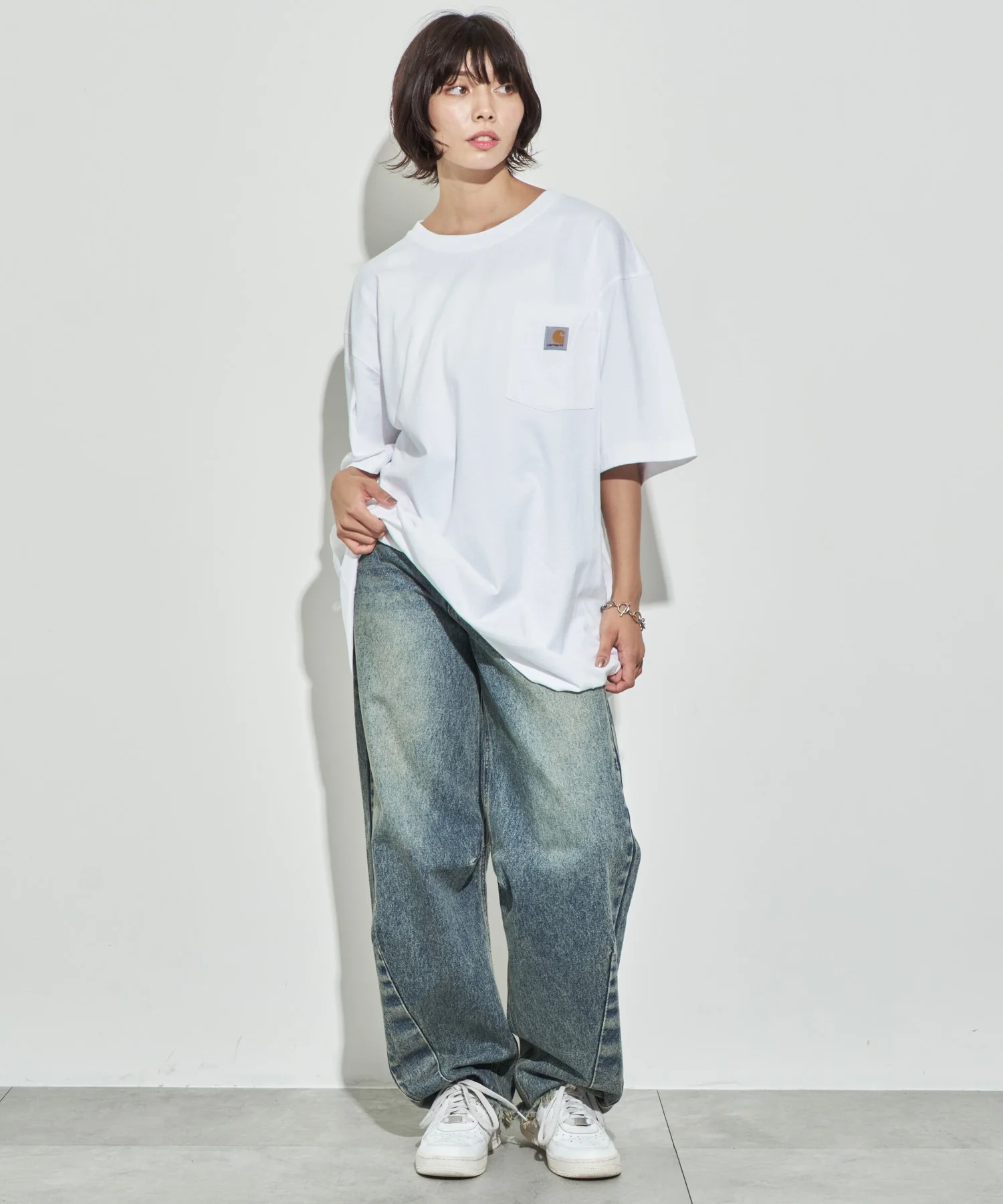 CARHARTTワンポイントポケットT(SS) - Image 15