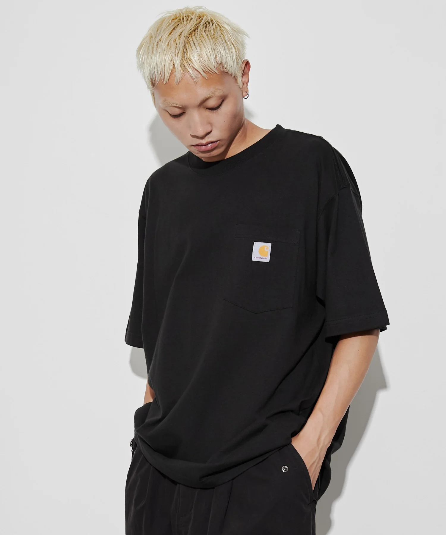 CARHARTTワンポイントポケットT(SS) - Image 17
