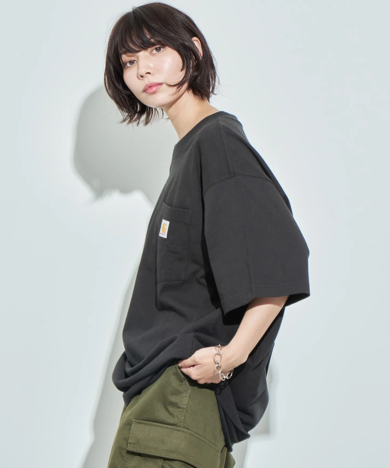 CARHARTTワンポイントポケットT(SS) - Image 21