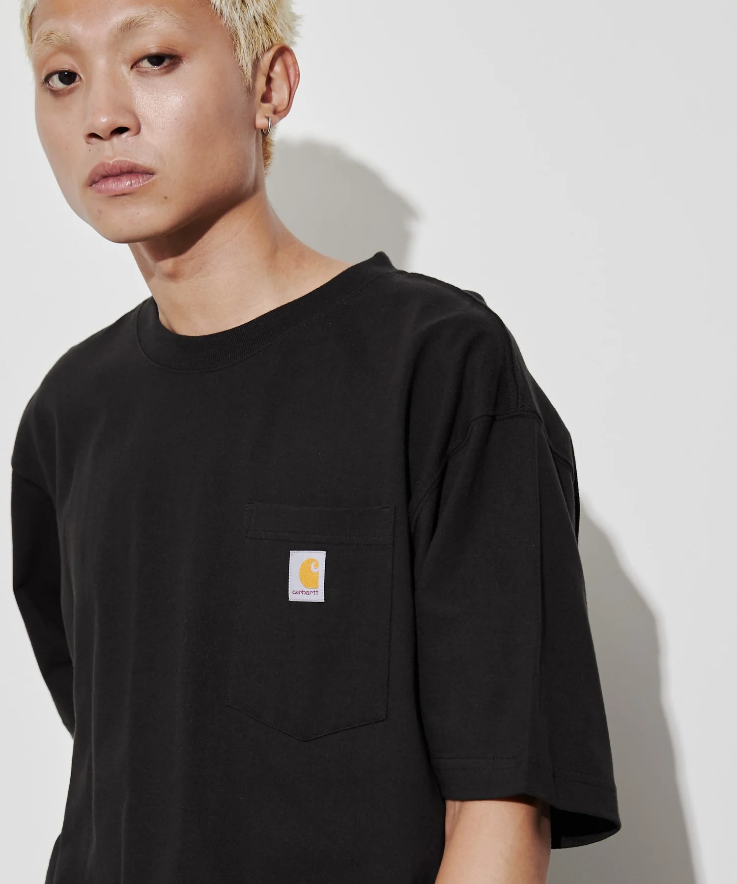 CARHARTTワンポイントポケットT(SS) - Image 4