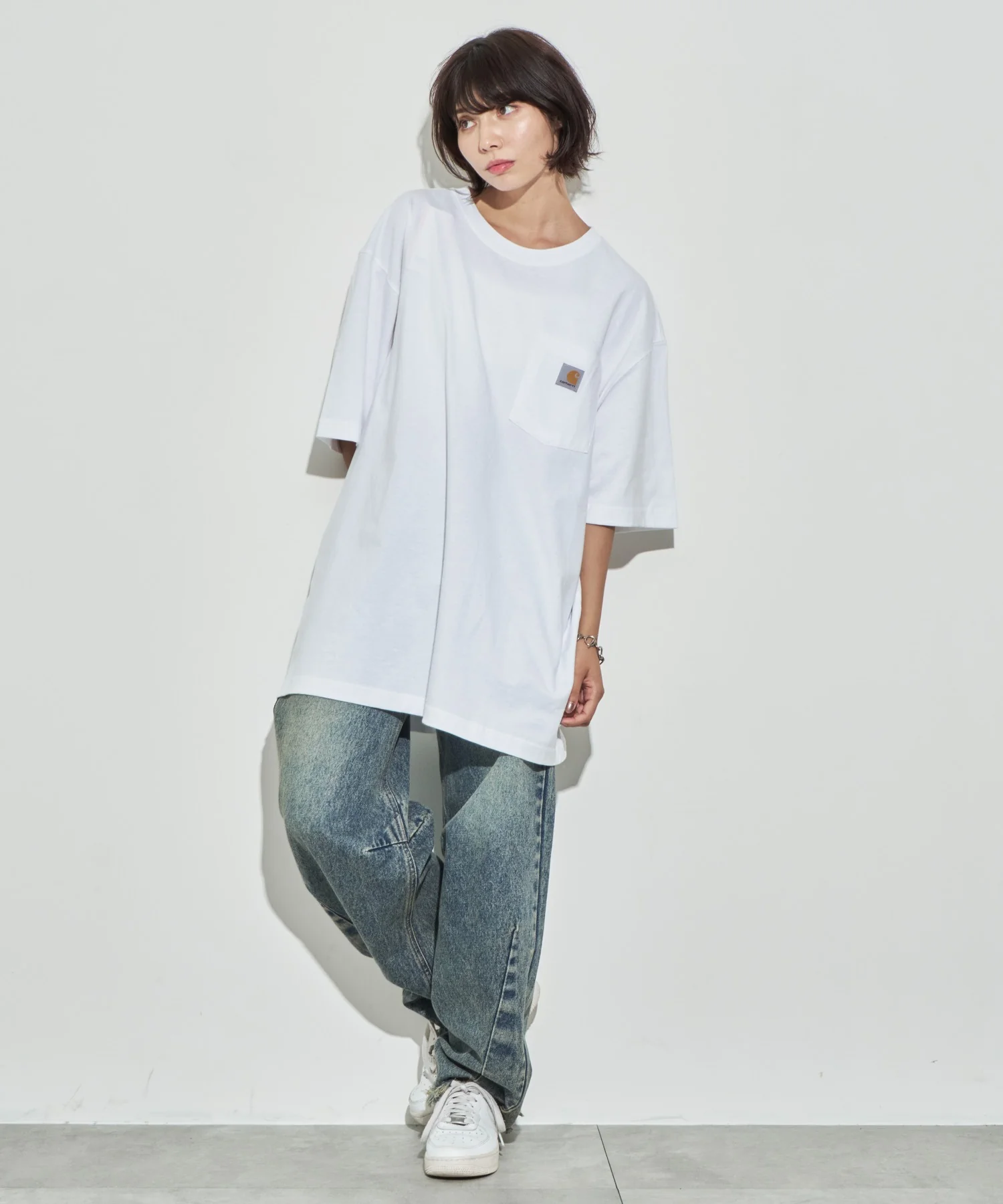 CARHARTTワンポイントポケットT(SS) - Image 6