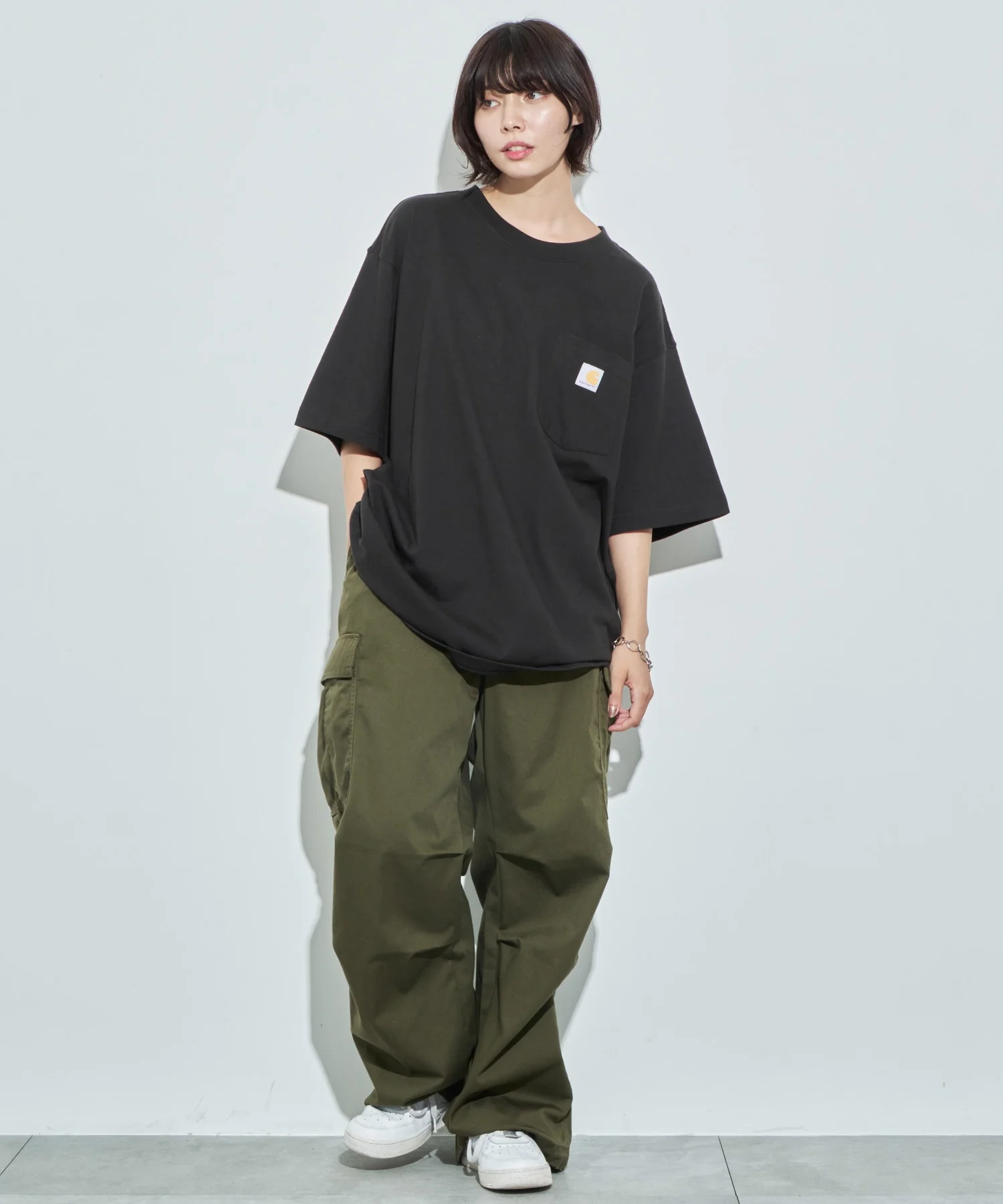 CARHARTTワンポイントポケットT(SS) - Image 8