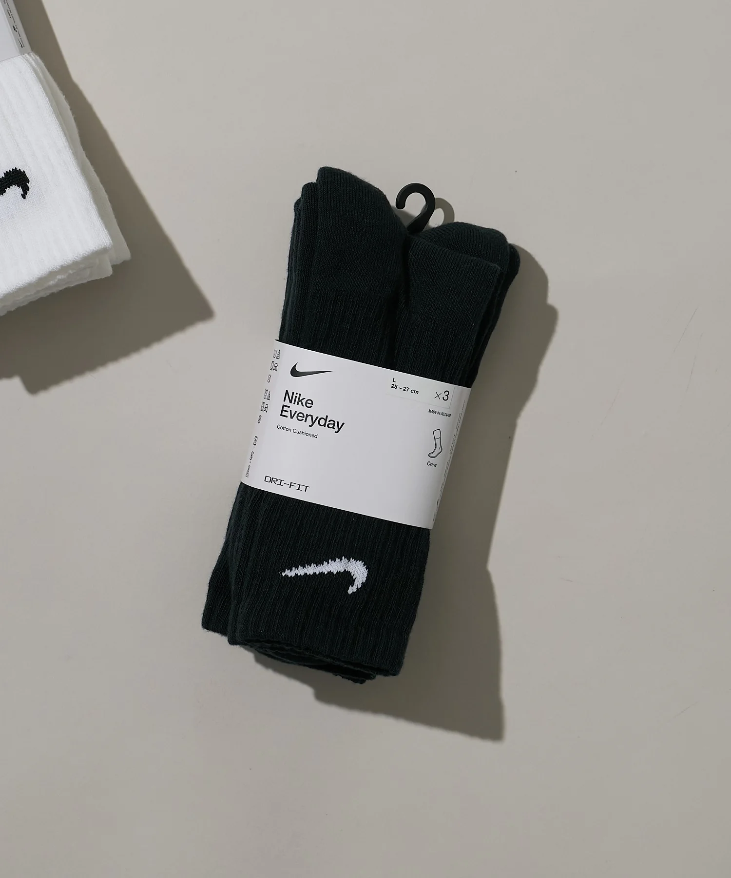 NIKE 3P エブリディクッションクルーソックス(25-27cm) - Image 2
