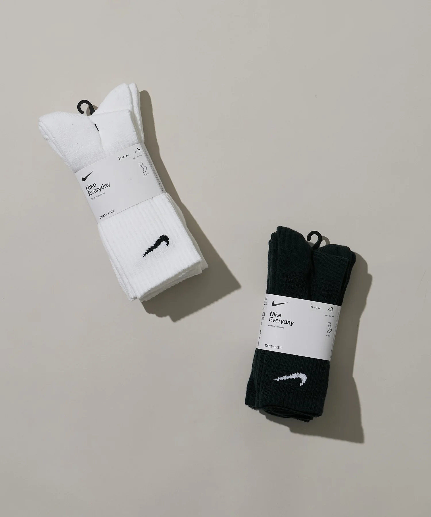 NIKE 3P エブリディクッションクルーソックス(25-27cm) - Image 3